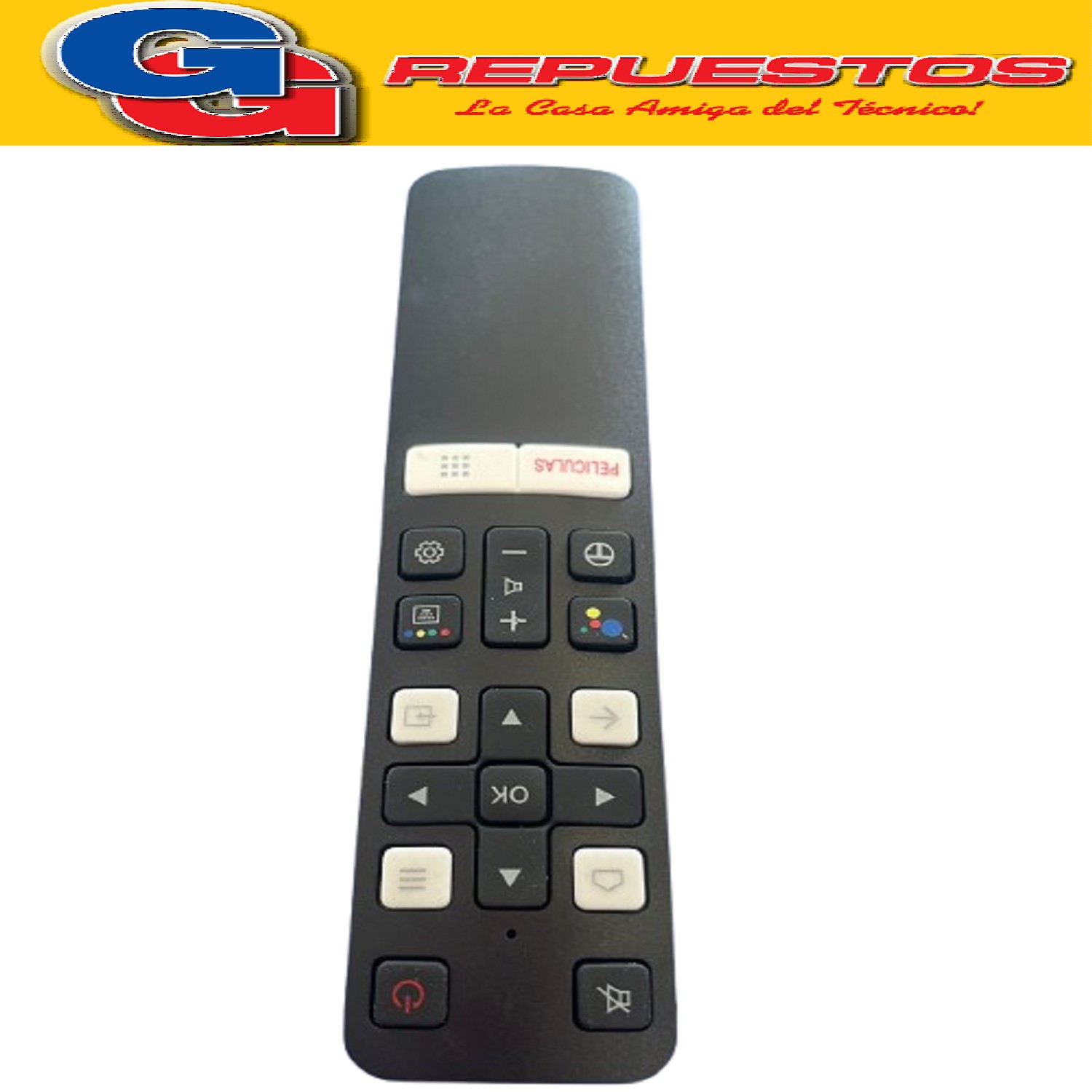 CONTROL TV SMART COMPATIBLE CON TCL