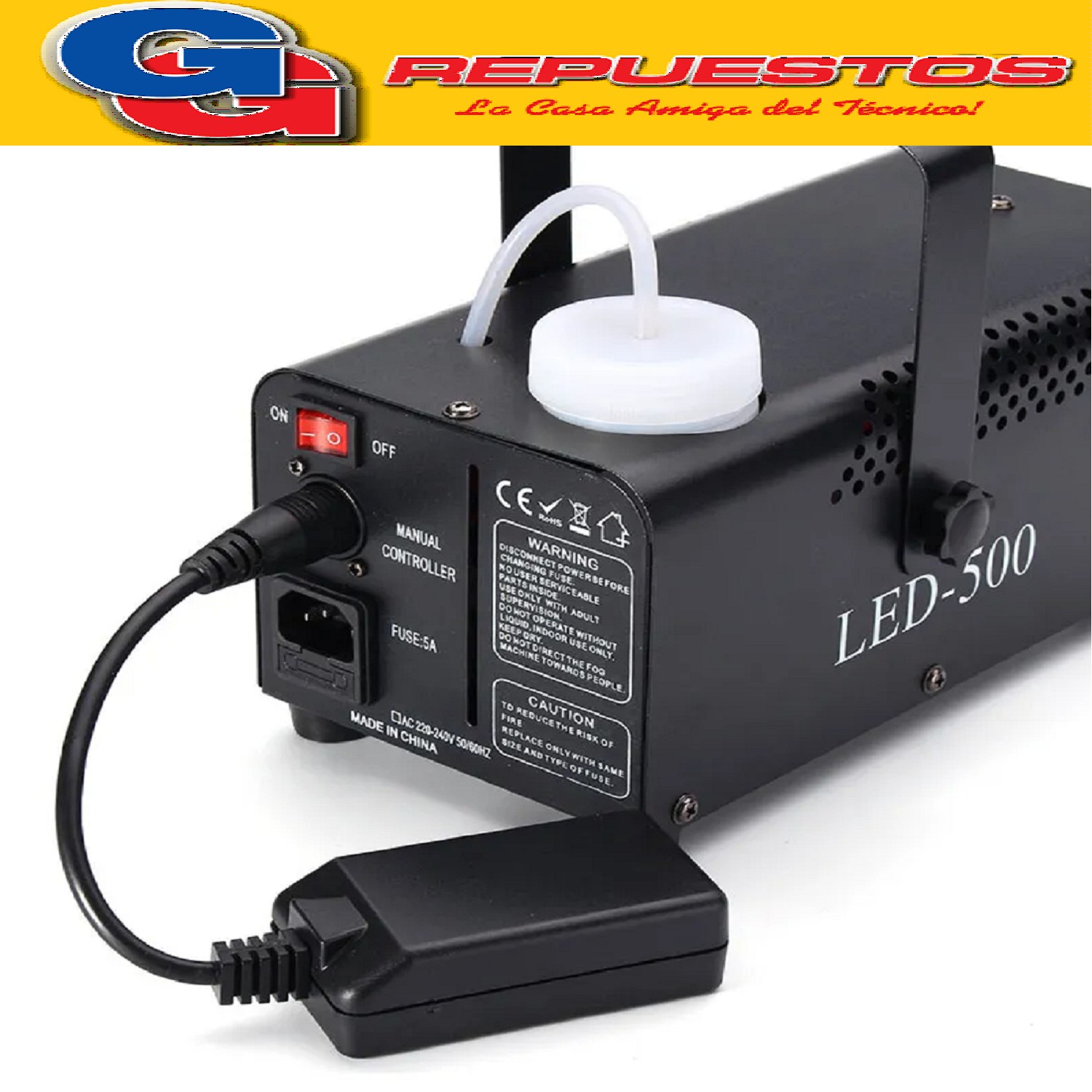 MAQUINA DE HUMO PORTATIL CON LUCES PARA FIESTAS,EVENTOS