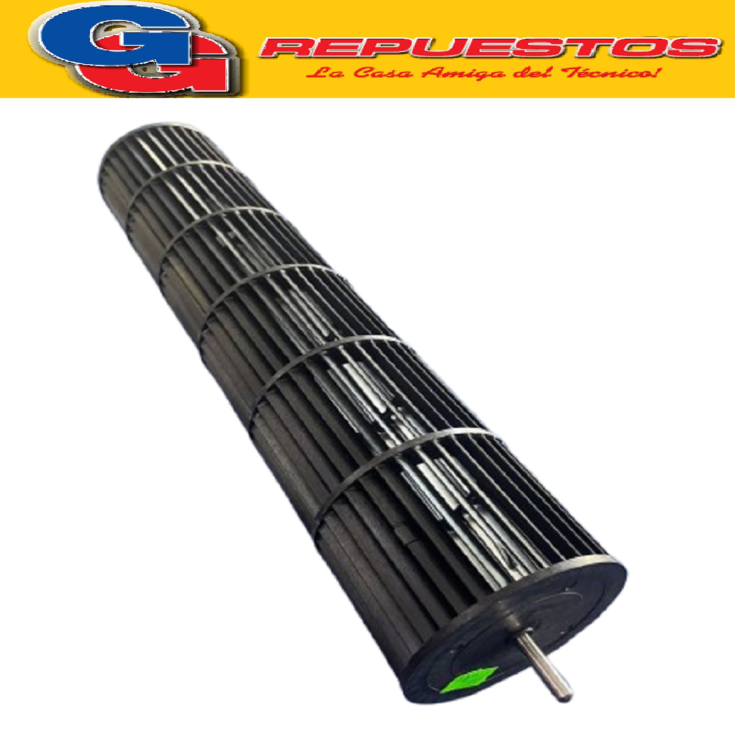 TURBINA CON BUJE PARA CONVECTOR TIPO SPLIT LILIANA  CAL35 /  CP817 / CP827 / TC20 / TC10 / TC30 / TC50 / CAL40 / CW800 / CWD900 / PPV400 / PPV500 / PPV510 / PVE60 / CAL50 / STE1515 / CWD910 / CPWB01 / CNQ-CW800 / CWD920 / ZZCP4990