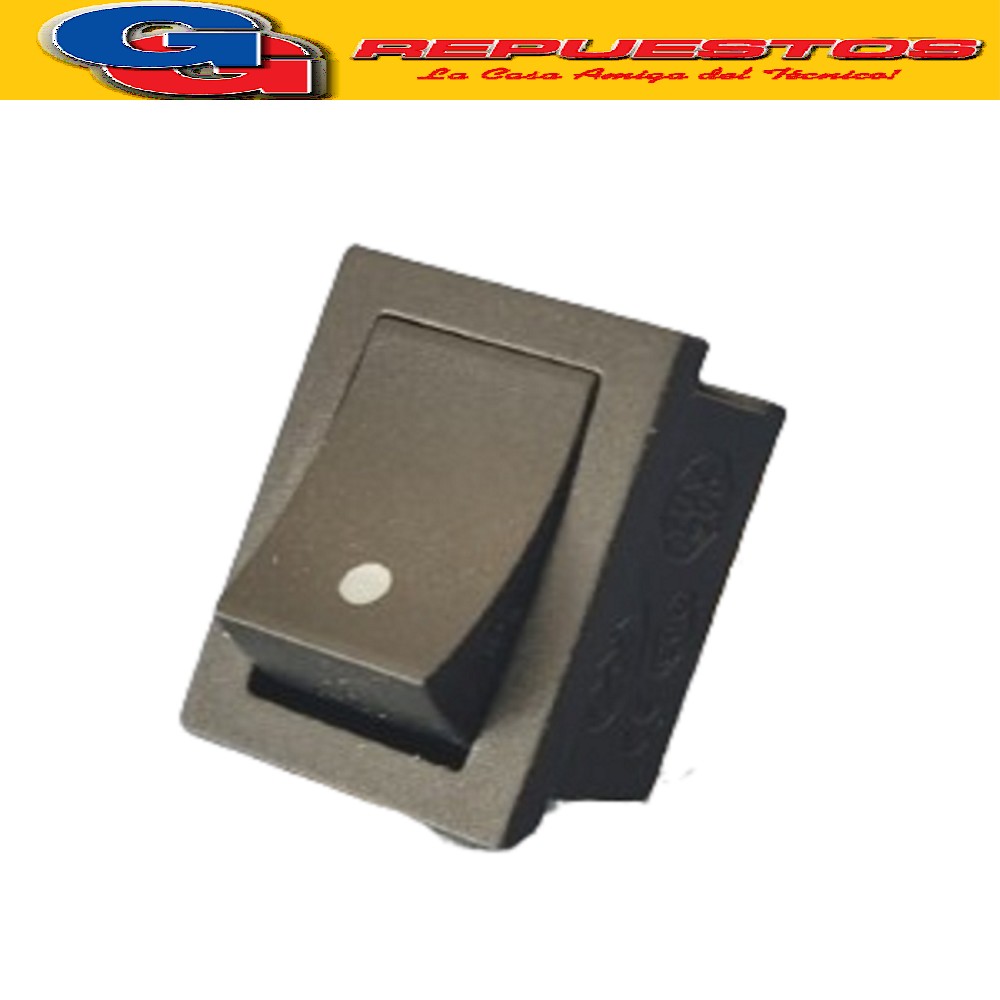 LLAVE TECLA INTERRUPTOR 1 PUNTO 6A 250V (ON)-OFF