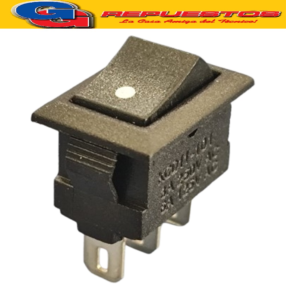 LLAVE TECLA 2 PUNTO 3A 250V ON-ON