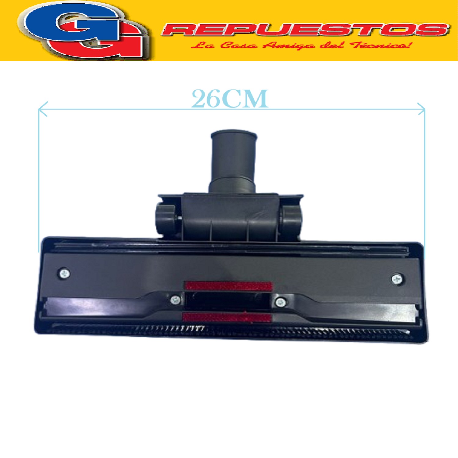 CEPILLO PLASTICO CON CERDAS PARA ASPIRADORA LILIANA  LA940 / LA130 / LA140 / LA782 / LA756 /ZZLA4236 LA950 / LA150