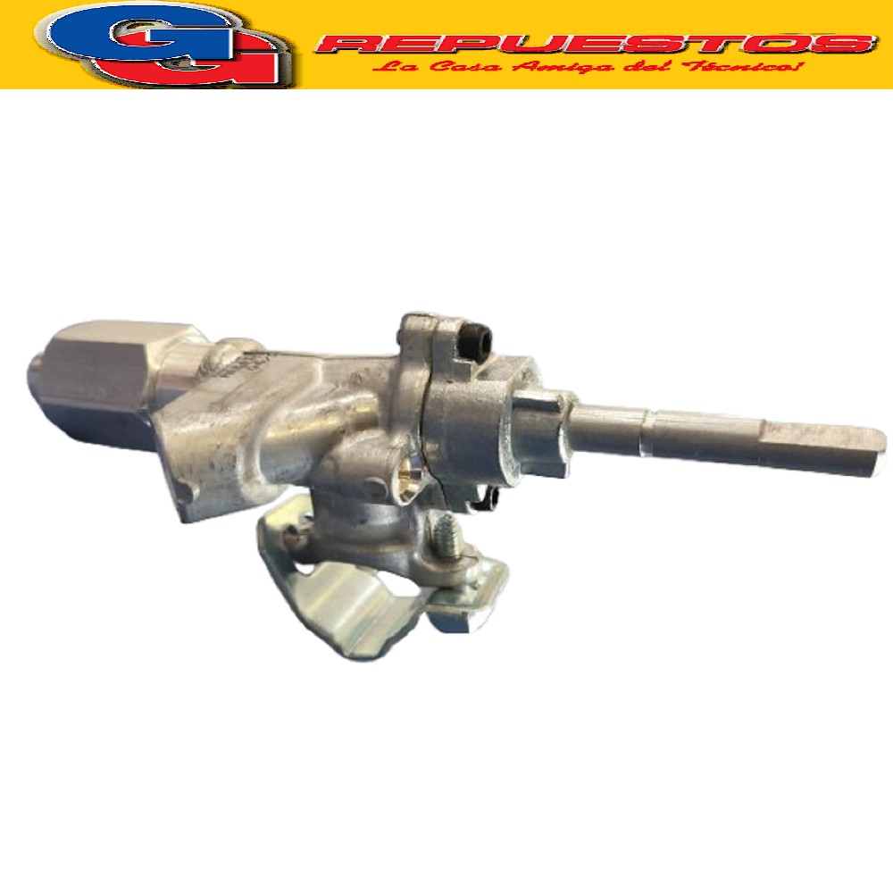 VALVULA DE SEGURIDAD COCINA CON BRIDA LONGVIE HORNO VASTAGO  6MM COAXIAL MULTIGAS MOD ACTUAL SALIDA HEMBRA 45o