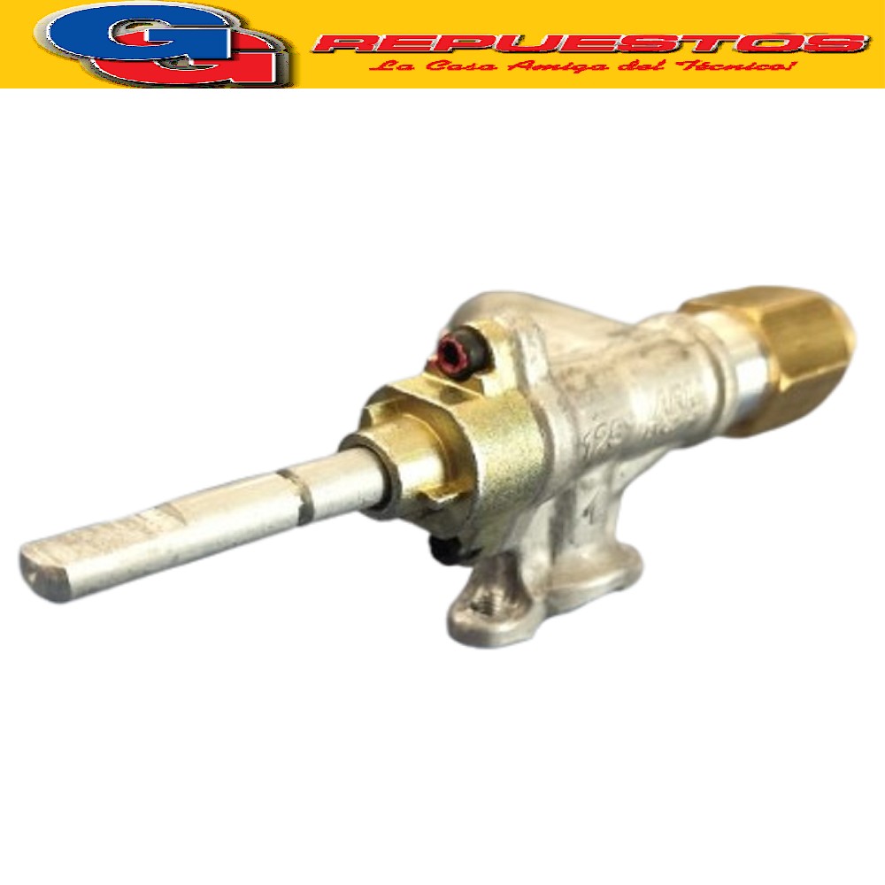  VALVULA DE SEGURIDAD COCINA CON BRIDA MORELLI HORNO VASTAGO 6MM COAXIAL MULTIGAS MOD ACTUAL SALIDA HEMBRA 45°