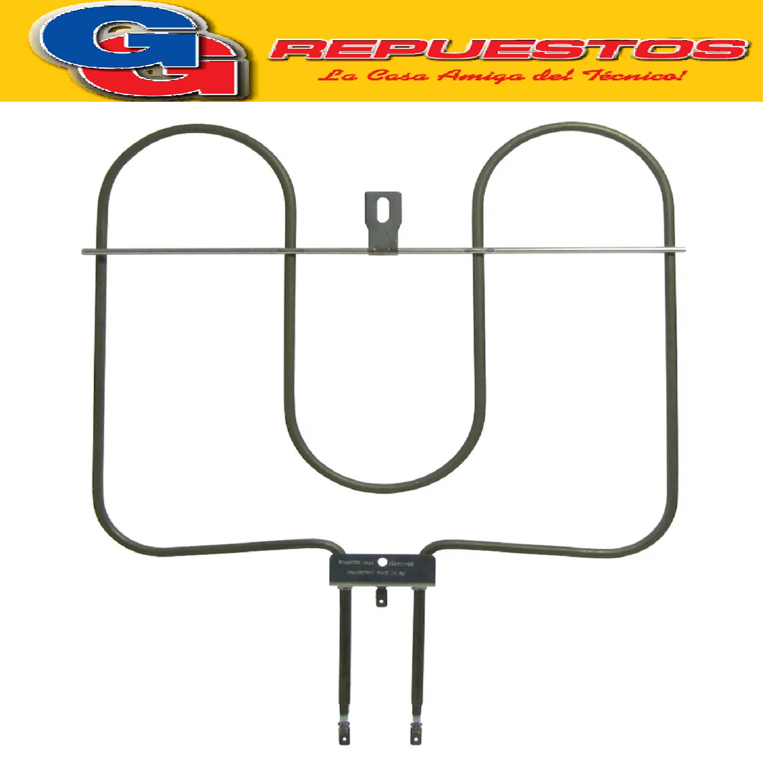 RESISTENCIA 220v 1100W PARA HORNO ELECTRICO LONGVIE  HE1500  - HE1900 - HE5900 - HE6900 - HEST60X 1100w-220