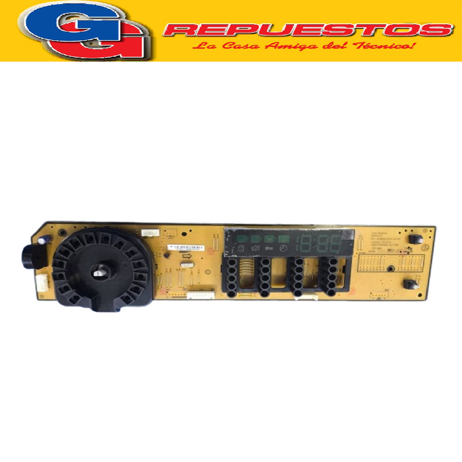 PLAQUETA INTERFACE DISPLAY PARA LAVARROPAS SAMSUNG MODELOS W W90J - WW90J5410GW-WW90J5410GS INVERTER DC92-01768Y (21-403) ASSY PCB MAIN FWM_INV WW6/5/4/3000 DIM 2
DC92-01770G- (21-489) DC92-01770H- DC92-01770N (SAMSUNG) PLACA DISPLAY DC92-01770G- DC