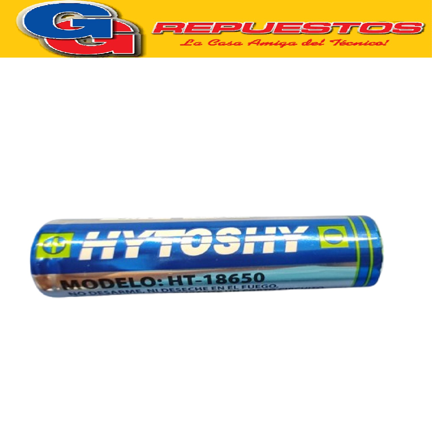 PILA RECARGABLE 18650 PARA PARLANTES 1200 MAH 3.7V