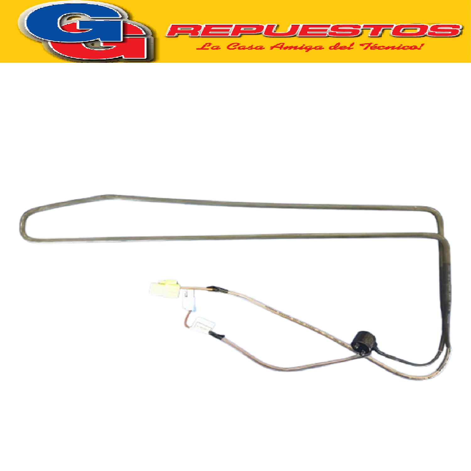 RESISTENCIA CON BIMETAL Y FICHAS PARA HELADERA SAMSUNG INVER TER RT35K5532SL-RT38K5932SL NO FORST
(RESISTENCIA SAMSUNG RT35 / RT38 ORIGINAL) 38,5 cm
230 V CA 150 W / 240 V CA 163 W
DA47-00460F - DA47-00460A (SAMSUNG) CALENTADOR CON FUNDA METÁLICA AC230 V 3050 TMF / CALENTADOR CON FUNDA METÁLICA AC230 V 3050 BMF
DA47-00460G (SAMSUNG) 120 V 160 W SAMSUNG RT35FDAJDSL/AZ
Fabricante: Hecho en China
ELEMENTO CALENTADOR DE DESCONGELACIÓN 1500 W - SAMSUNG DA47-00460A