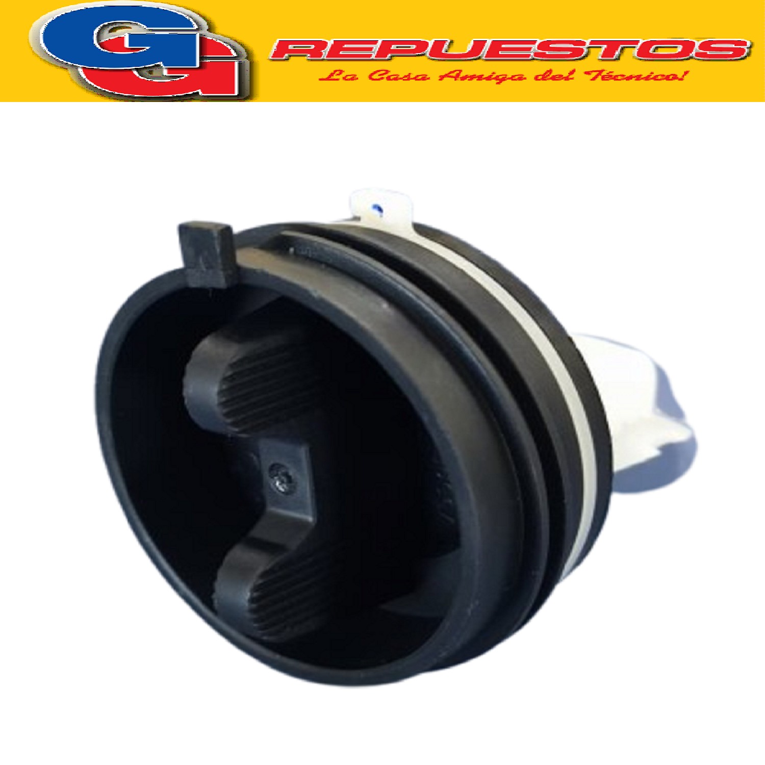 TAPON FILTRO BOMBA LAVARROPAS LG CARGA SUPERIOR 5006EN3006A  (LG) TAPA DE FILTRO LG 5006EN3006A CARGA SUPERIOR