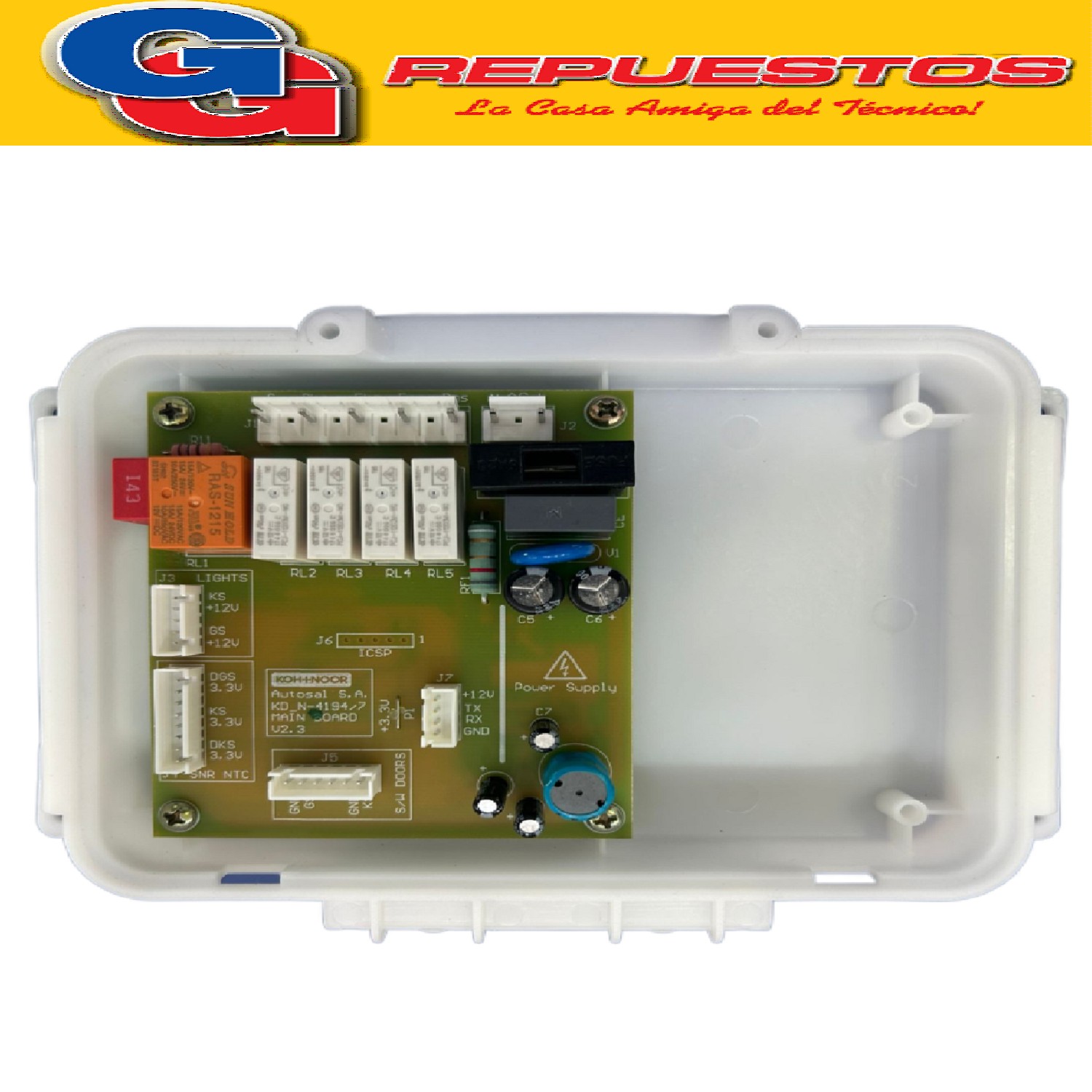 FRENTE + PLAQUETA PARA HELADERA NO FROST KOHINOOR KHDA41D/8  ORIGINAL KHDA41D/8 HELADERA NO FROST SISTEMA DUO COOLING ACERO KHDB41D/8	HELADERA NO FROST SISTEMA DUO COOLING NEGRA KHD41D/8 HELADERA NO FROST SISTEMA DUO COOLING BLANCA KDAN-4194/7 PLACA PLAQUETA MAS FRENTE PANEL DISPLAY  DE COMANDO  Heladera No Frost con Sistema Duo Cooling KDAN4194/7 KDN4194/7 -KHDA41D/8-KHD41D/8-KHDB41D/8- CHD41D/8