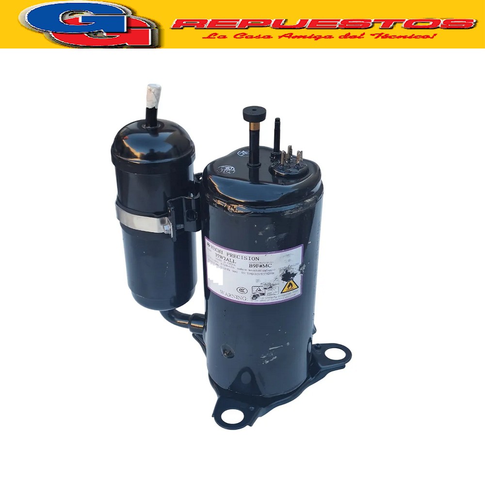 COMPRESOR AIRE ACONDICIONADO INVERTER 3000 FRIG. R410 / R32 RECHI 35W2ALL