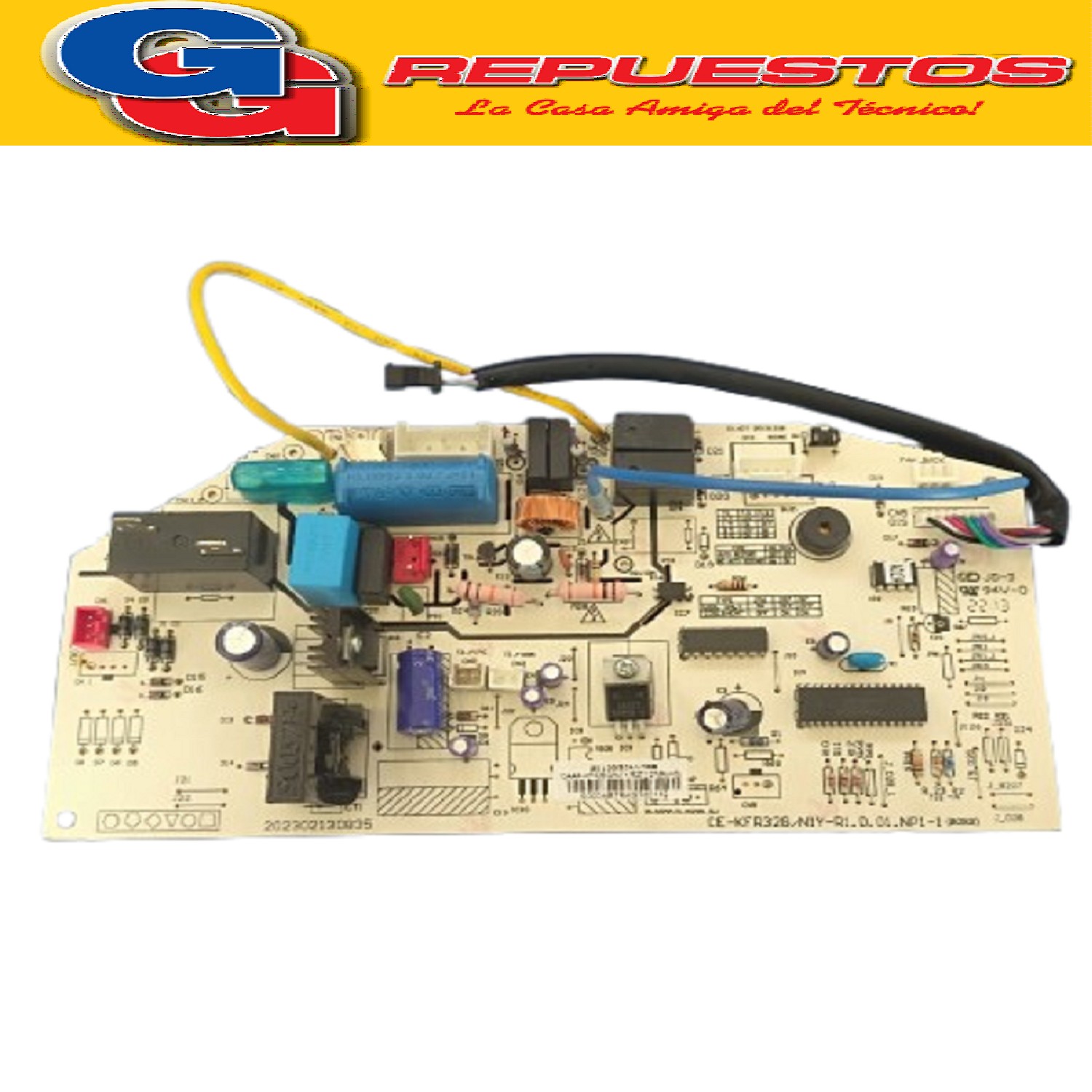 PLAQUETA AIRE ACONDICONADO CE
-KFR32G/N1Y-R1.D.01.NP1-1