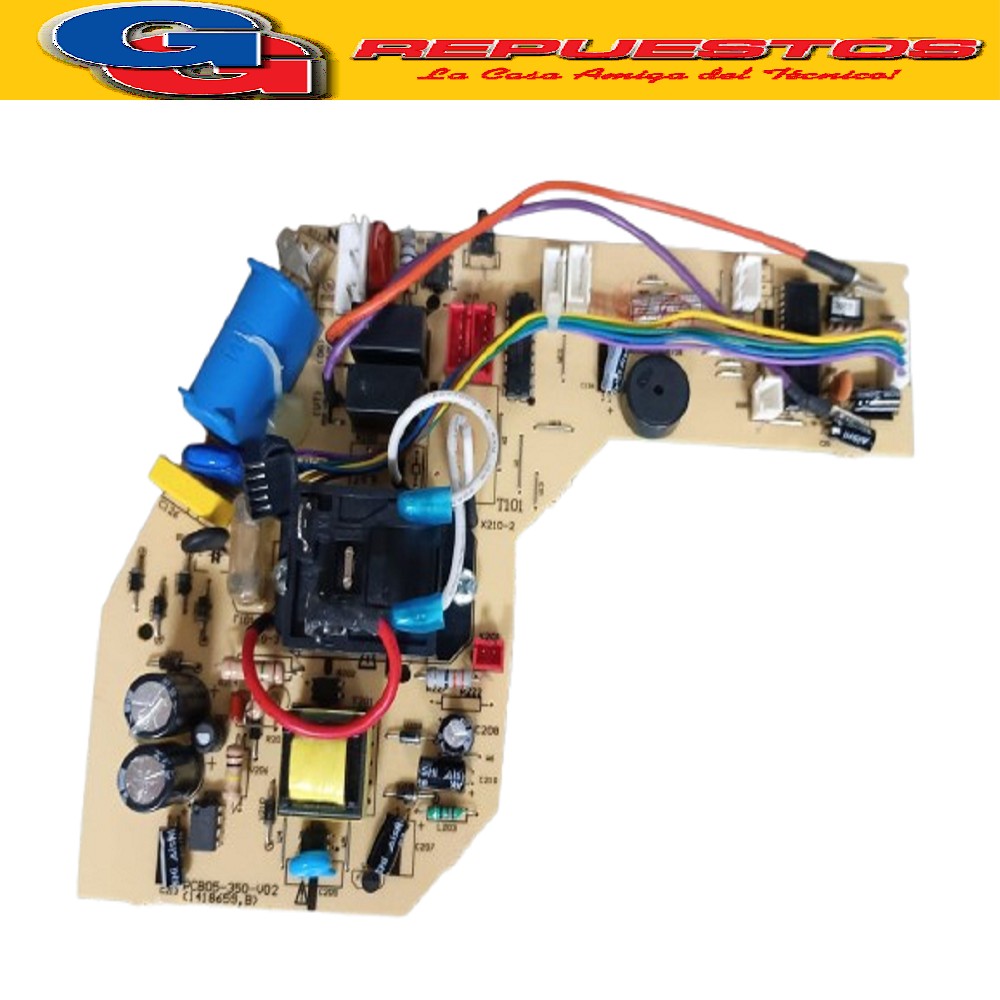PLAQUETA PARA AIRE ACONDICIONADO PCB05-350.V02