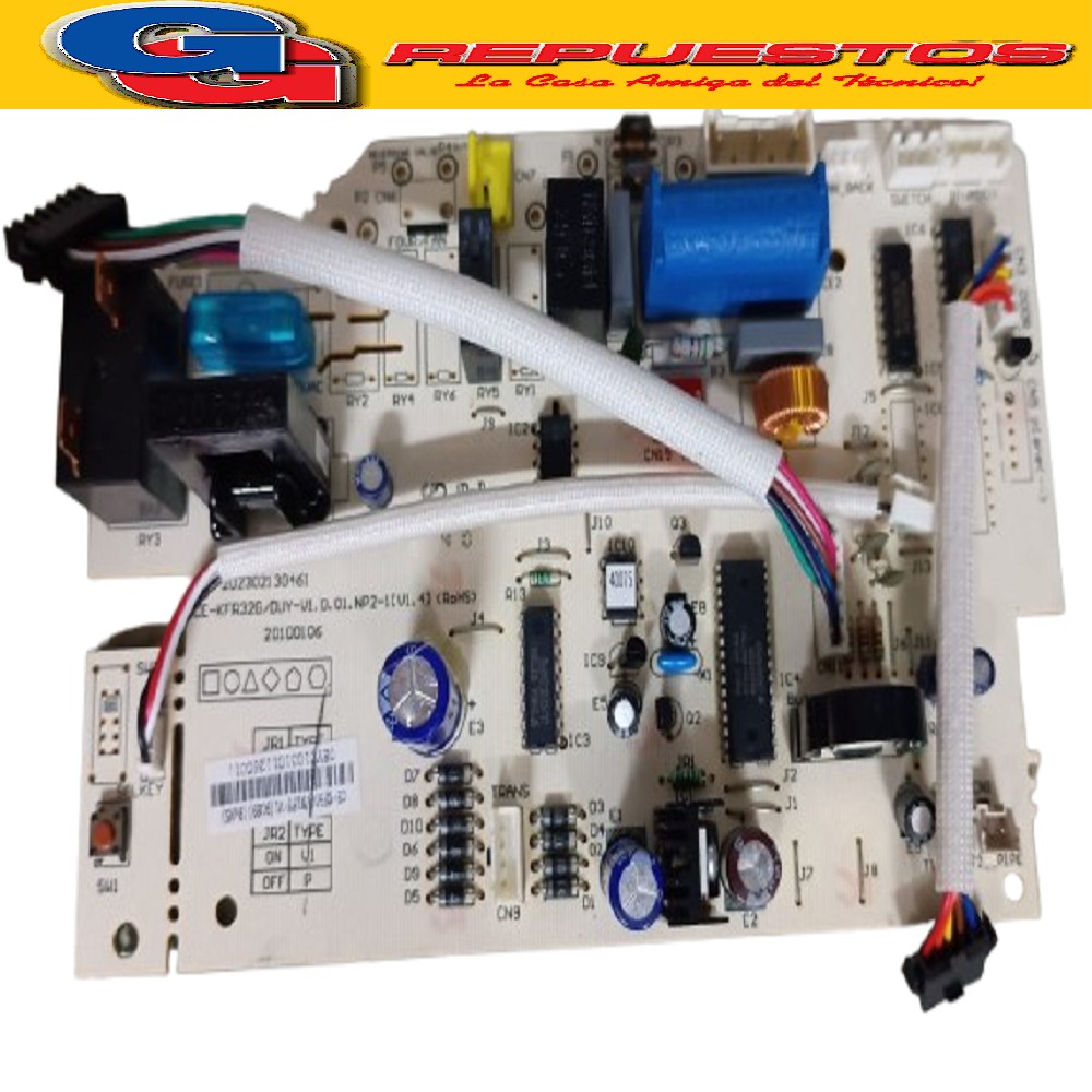 PLAQUETA PARA AIRE ACONDICIONADO CEKFR32G/DUY-V1.D.01.NP2-1  V1.4