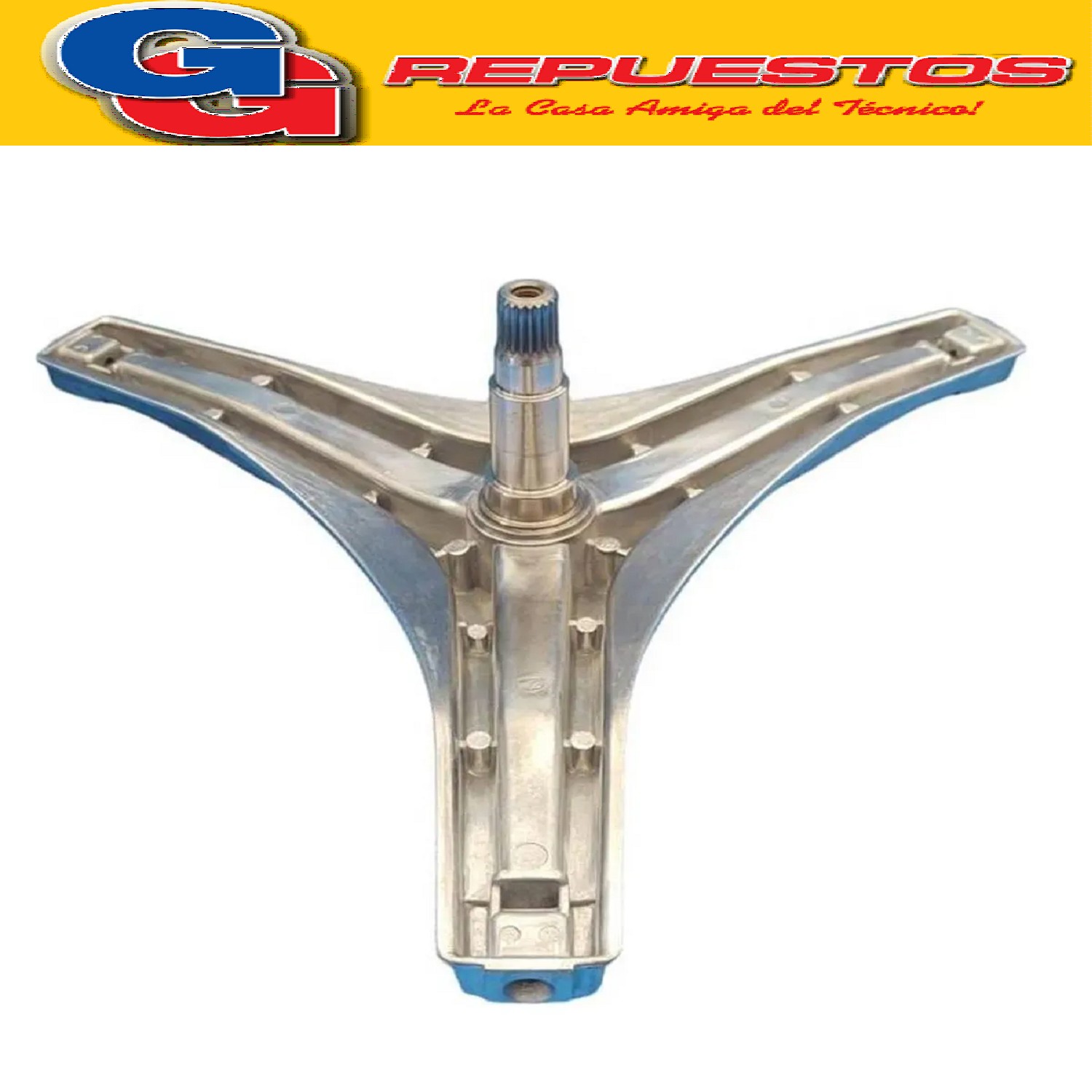 EJE CORTO SOPORTE TAMBOR LAVARROPAS SIAM LSI-LS60B Note tecn iche: Perno 107mm de punta estriada diam.25/30mm rule.Boccola in ottone diam.37mm.
SHAFT: 107MM BUSH: Diam37MM

Cod.Origen:
SIAM () Spider
Produttore: Made in China
WTS91062