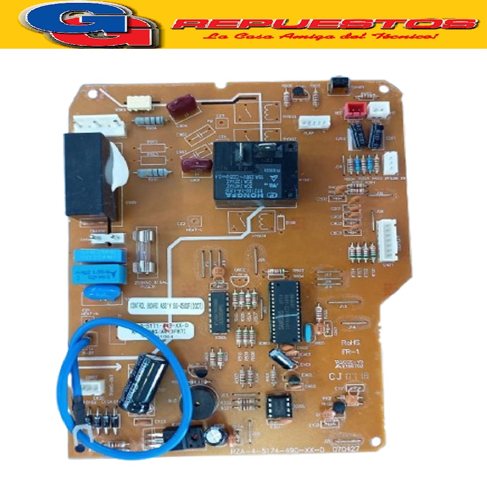 PLAQUETA DE AIRE ACONDICIONADO RZA-4-5174-49-XX-0