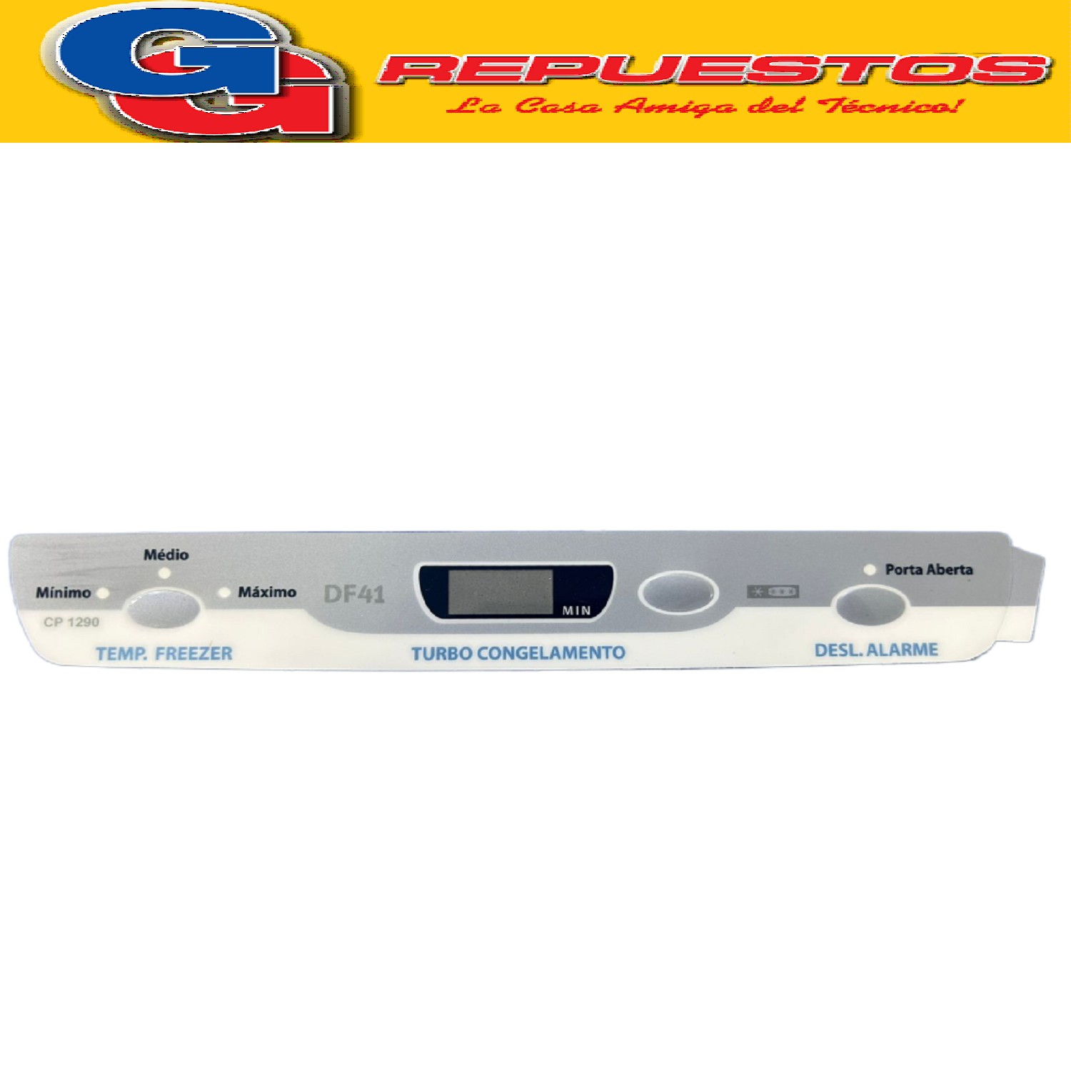 SERIGRAFIA PARA HELADERA ELECTROLUX DF41 QUALITY LINE CP1290 PANEL, MEMBRANA SERIGRAFIADO