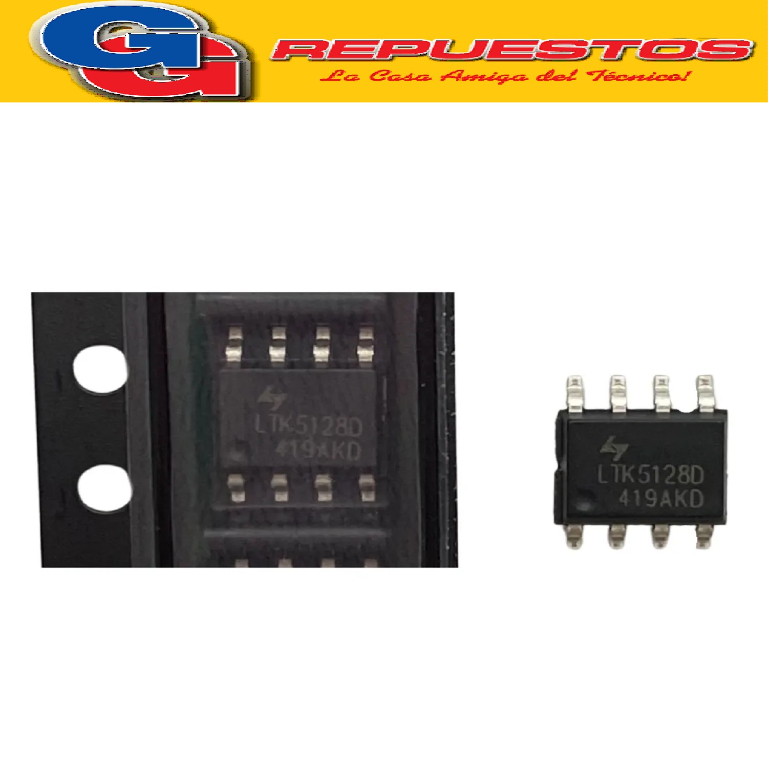 CIRCUITO INTEGRADO LTK5128 SMD AMPLIFICADOR