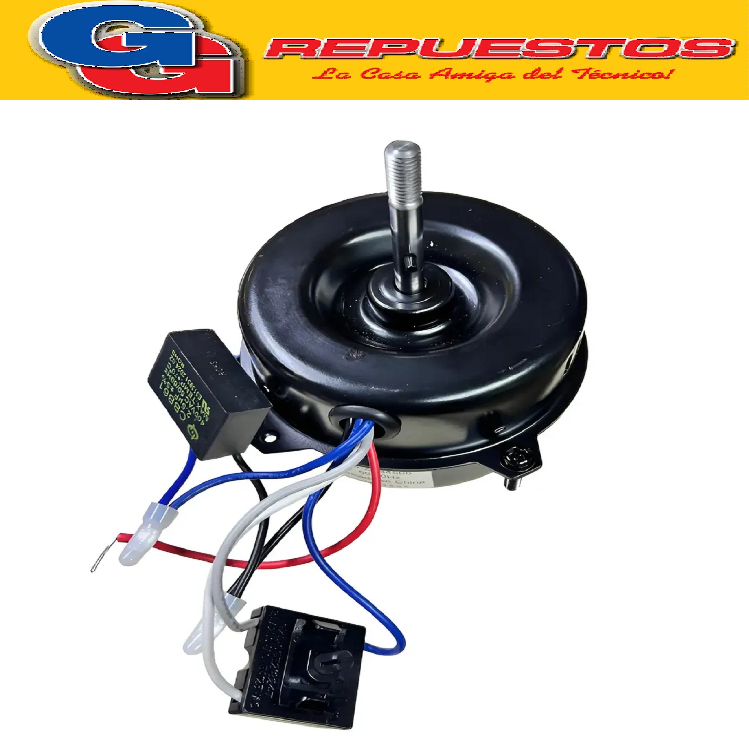 MOTOR VENTILADOR LILIANA 16 PULGADAS CON EJE ROSCADO DE 8MM  CON LLAVE SELECTORA  VTHD16G / VTHD16A / VTHD16R / VTHD16V / VPHD16G / VPHD16R / VTHD16N ZZVBB4506