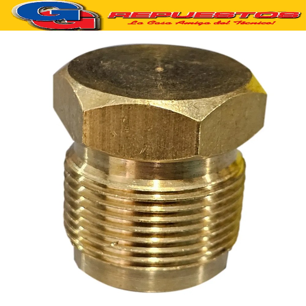 TAPON 5/8 MACHO BRONCE FM