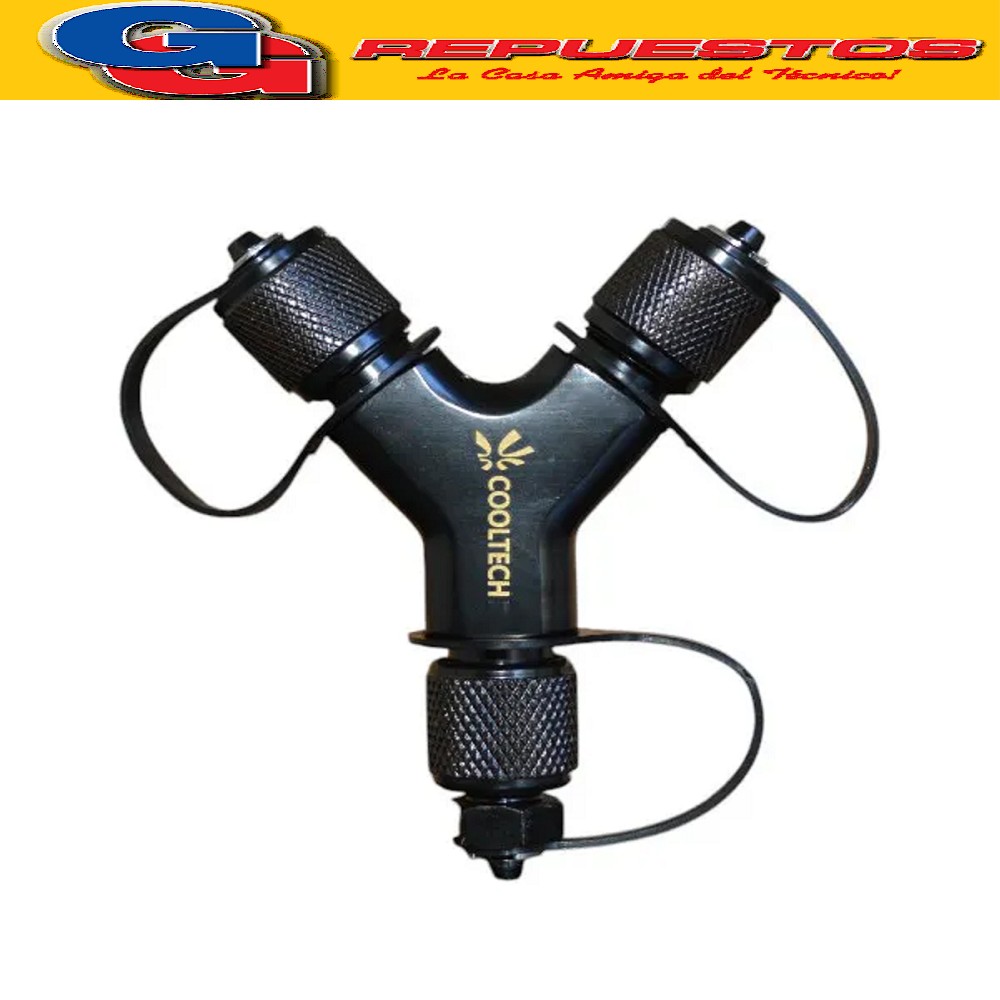  Adaptador Conector En Y Cooltech 3/8 Fm x 3/8 Fm x 3/8 Fh