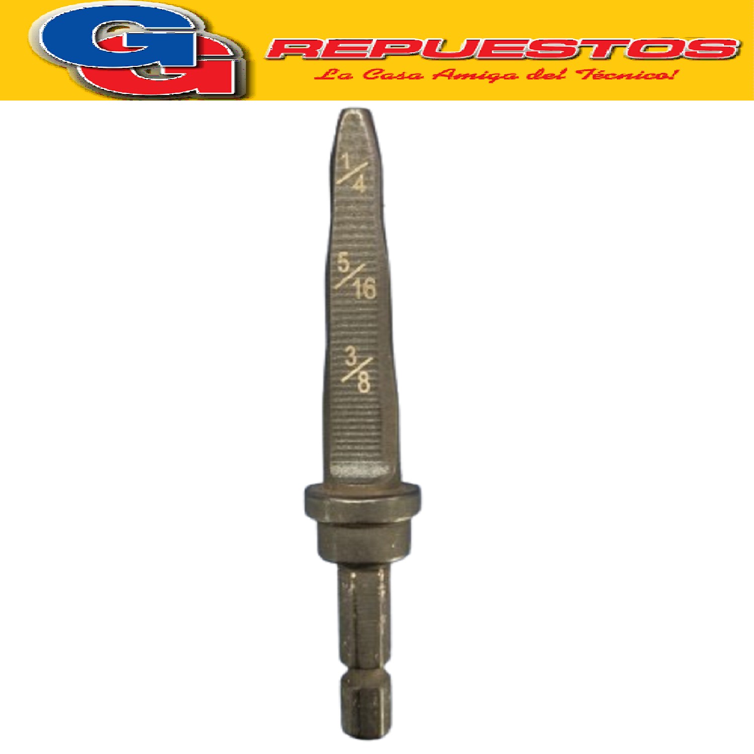 PUNTA EXPANSORA 1/4 - 5/16 - 3/8 COOLTECH PARA CAÑO DE COBRE PARA TALADRO DE MANO