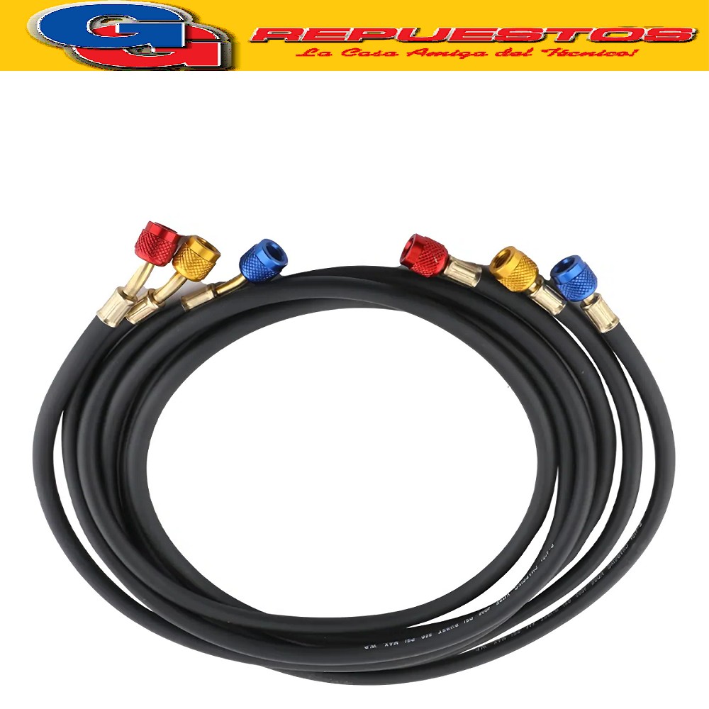 MANGUERA DE CARGA R410 NEGRA COOLTECH 36 1.5 ROSCA 5/16