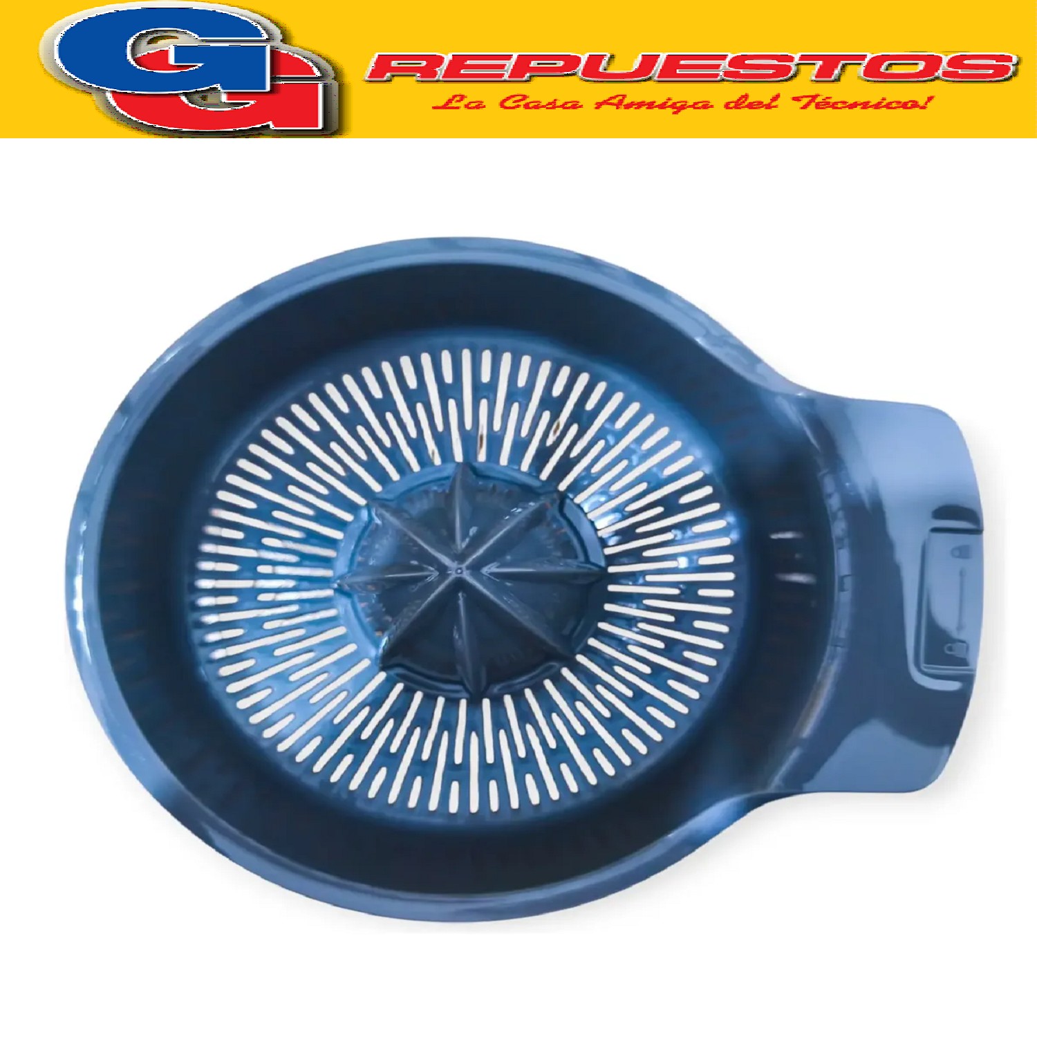 ACCESORIO EXPRIMIDOR CITRICOS DE LICUADORA PLANETARIA LILIANA COMPATIBLE CON LOS MODELOS AB700 / AB701 / ZZAB4304
(PUEDE VENIR AZUL O GTIS)