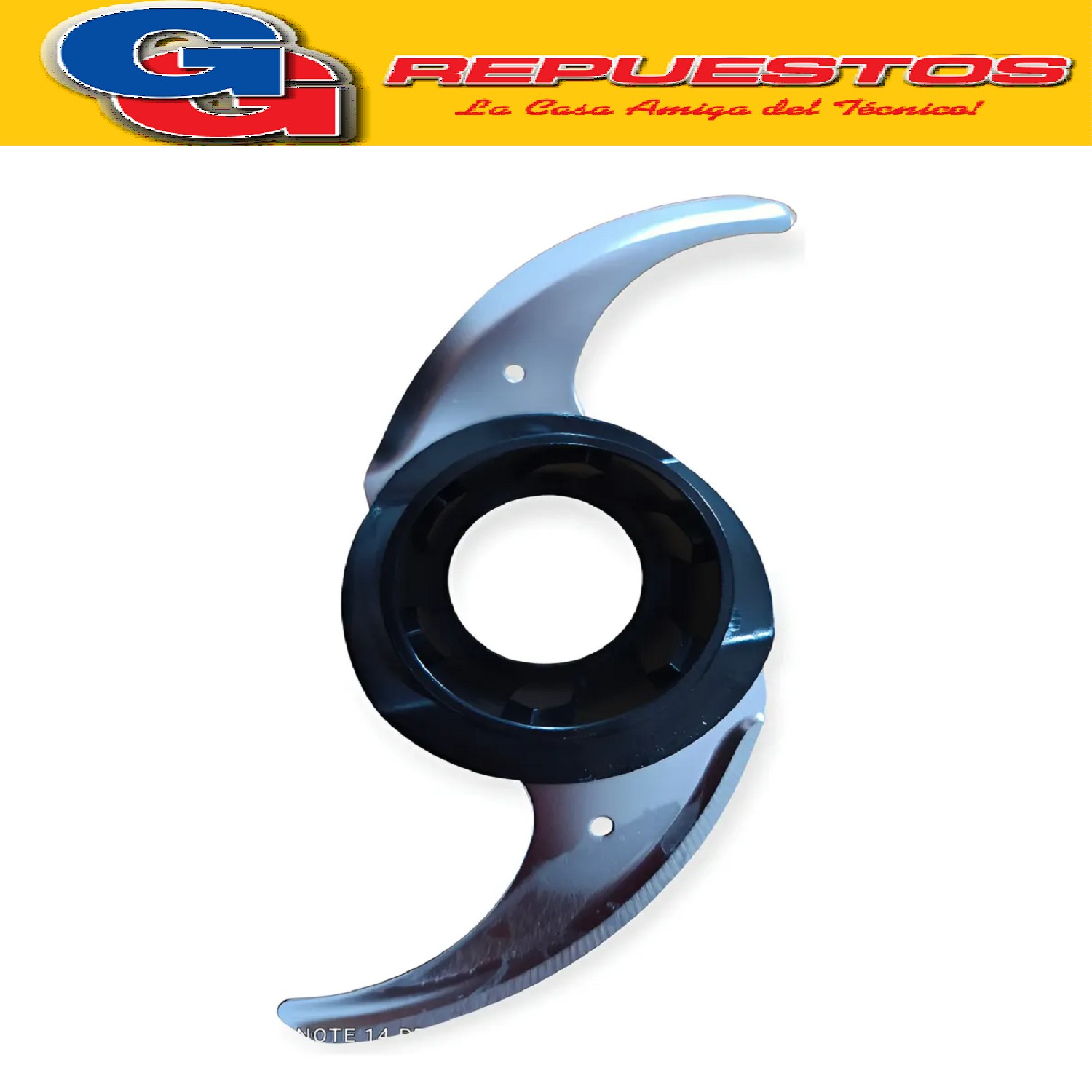 CUCHILLA EN S PARA LICUADORA PLANETARIA LILIANA COMPATIBLE   CON LOS MODELOS AB700 / AB701 / ZZAB4307