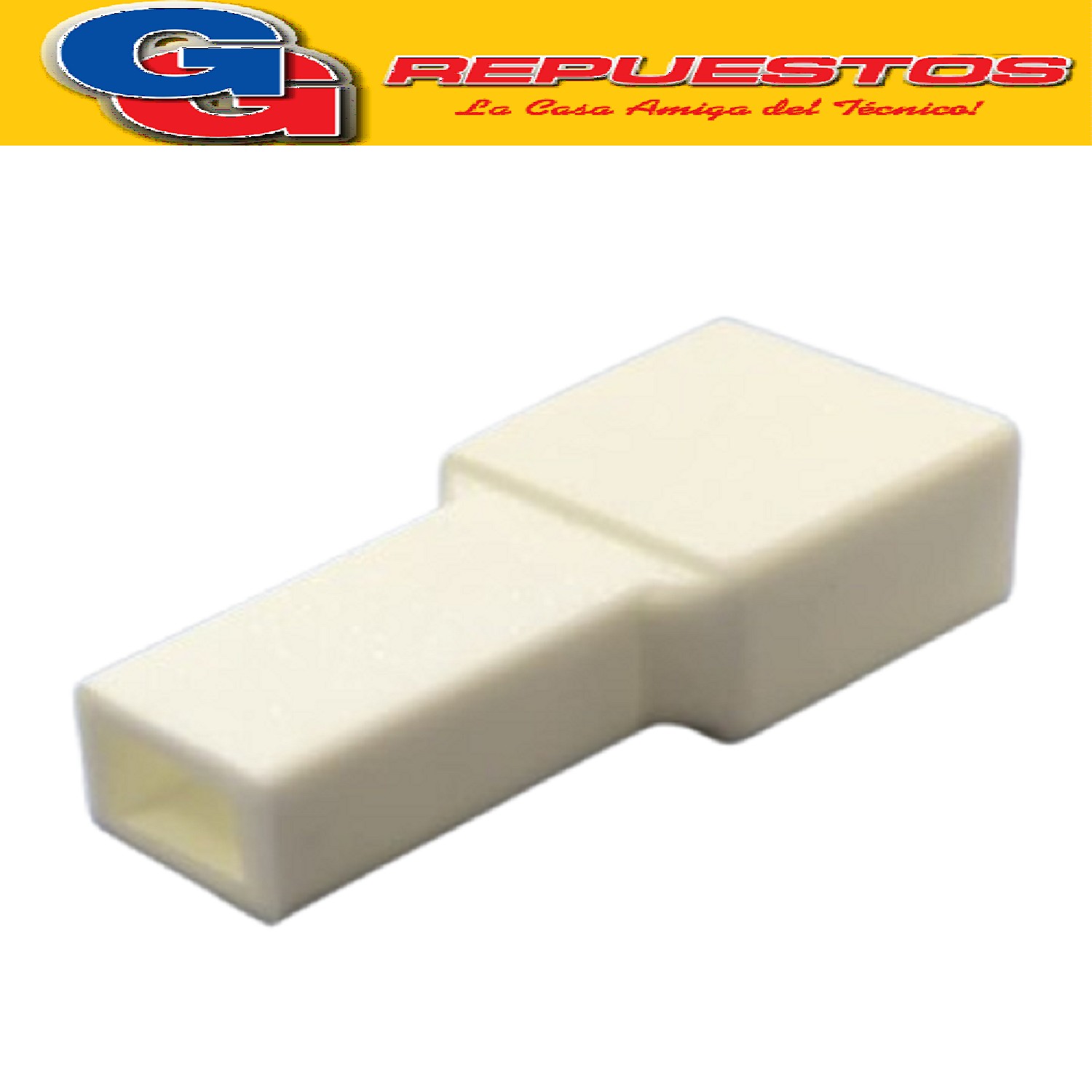 CUBRE TERMINAL PLASTICO PALA MACHO 6.3mm TERMINALES Y FICHAS PLASTICO TERMINALES PARA CABLES