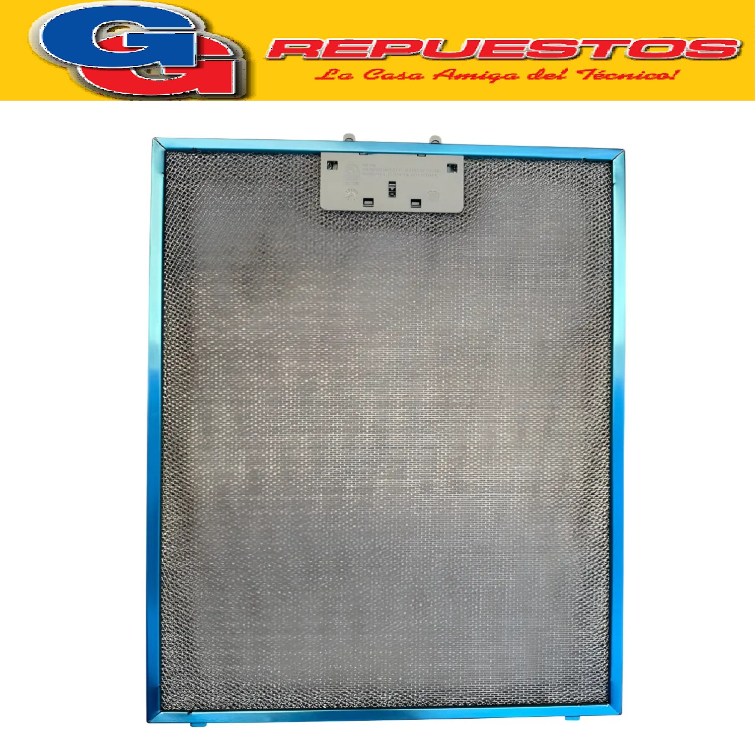 FILTRO ALUMINIO SPAR BIOS SENZA 40X28 CM / PURIFICADOR SPAR/ PURIFICADORES DE AIRE