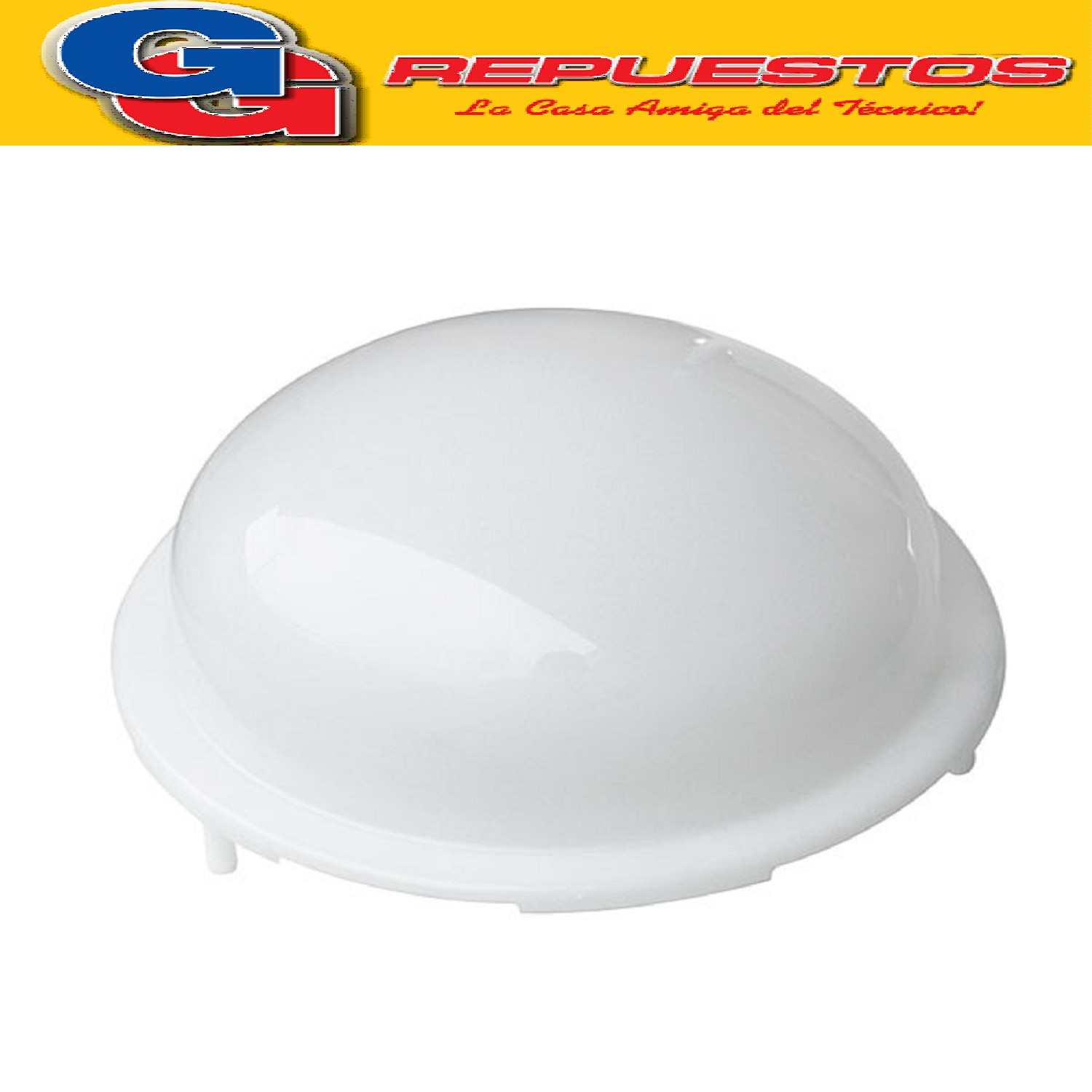 PLAFON PARA TULIPA DE VENTILADOR TECHO LILIANA VTHB110 FAB 301215 COMPATIBLE CON LOS MODELOS VTHB110 / VTHB114 / VTHI513 / VTHB114 / VTHI513 /ZZVT4644
