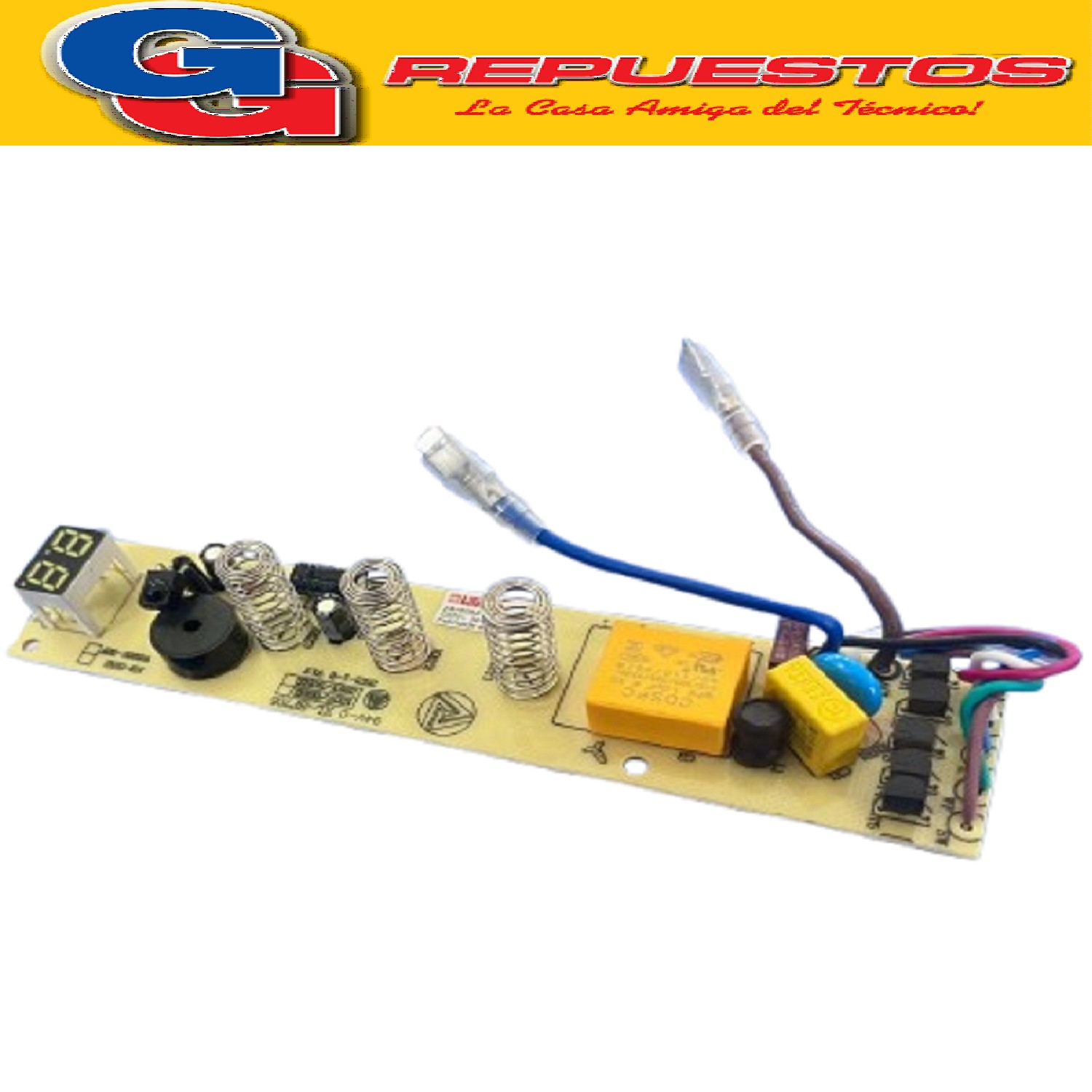 PLAQUETA PARA VENTILADOR DE PIE LILIANA 16 PULGADAS  COMPATI BLE CON LOS MODELOS VP16D /ZZAH5264