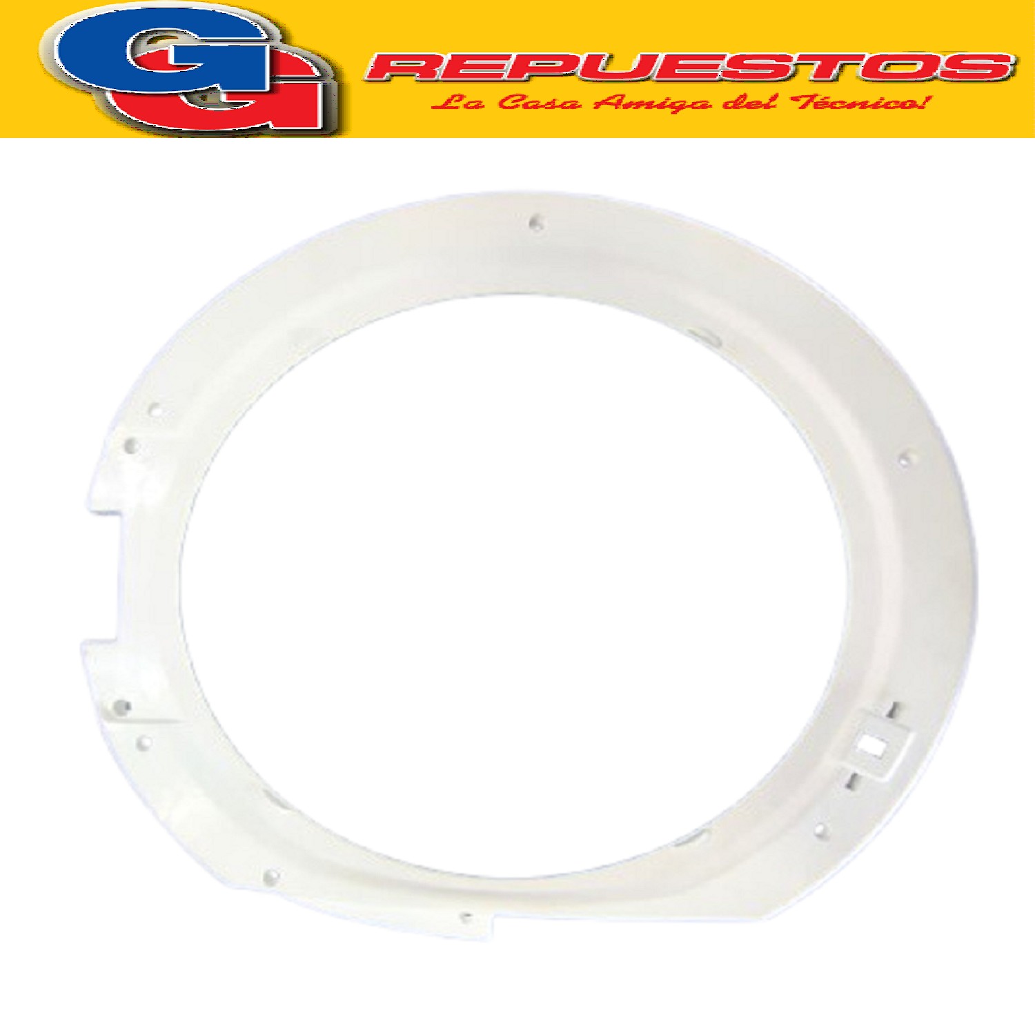 CONTRAMARCO INTERNO PUERTA DE LAVASECARROPAS CANDY EVO1272DK EVO1282D2 EVOW2853D2-EVOW2853D
(ARO INTERIOR DE PUERTA ORIGINAL)