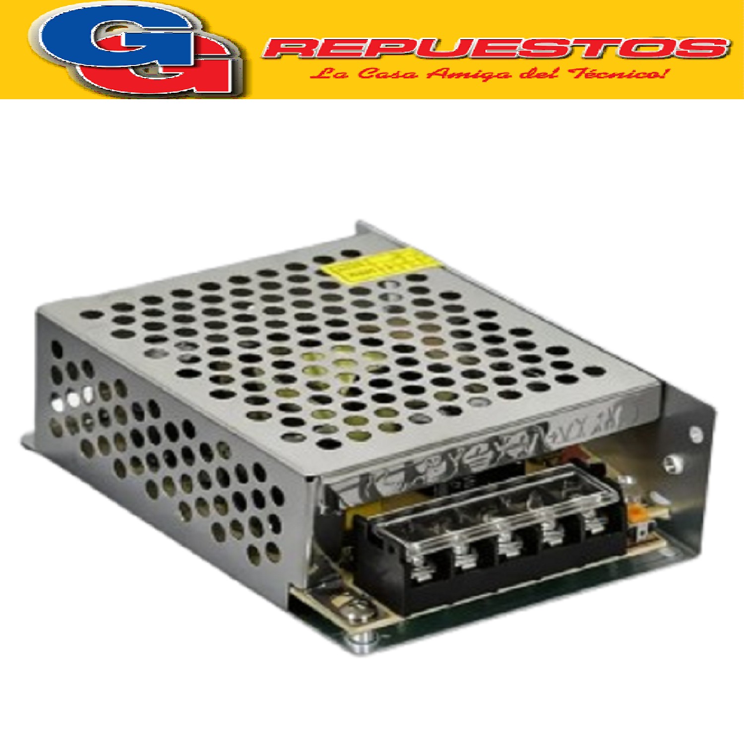 FUENTE 12V 5 AMPER SWITCHING INTERNA