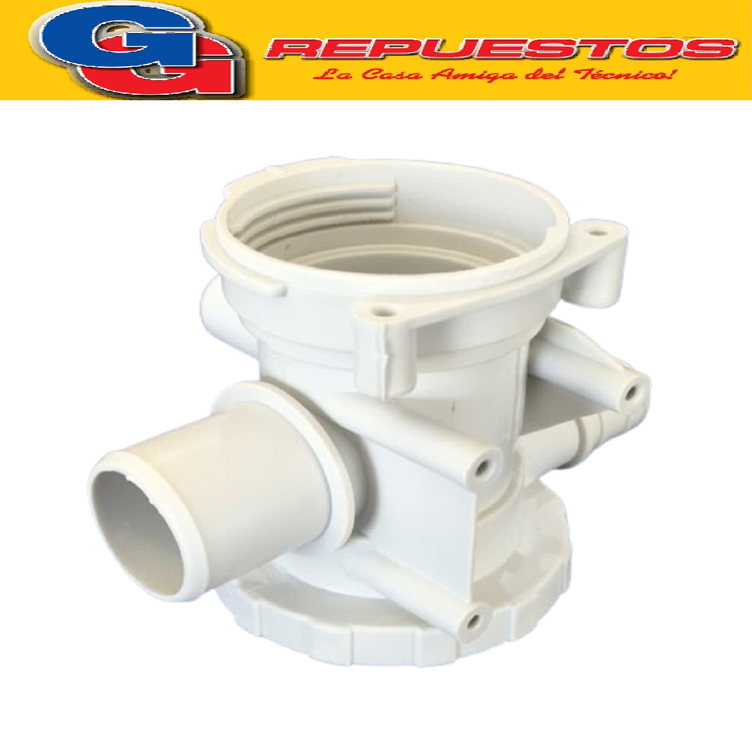 TOBERA SOLA ELECTROBOMBA PARA LAVARROPAS SAMSUNG WA80F5S4UTW - WA80F5S4UDA - WA70F5S4UDW CARGA SUPERIOR y
Otros (TOBERA P/BOMBA de 30W ORIGINAL) Cod.Origen: DC61-10652A - DC61-10652C (SAMSUNG) TOBERA BOMBA SOLA de 3 BOCAS-FIJACION A TORNILLOS
Produttore