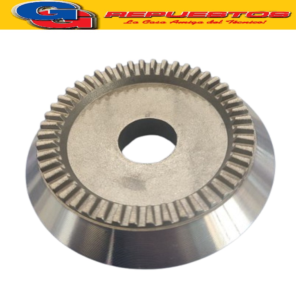 QUEMADOR DE FUNDICION DE ALUMINIO BASE INDUSTRIAL POLLERA  . ALTA DIAMETRO 7,5 CM – AGUJERO INTERIOR 21,8 MM