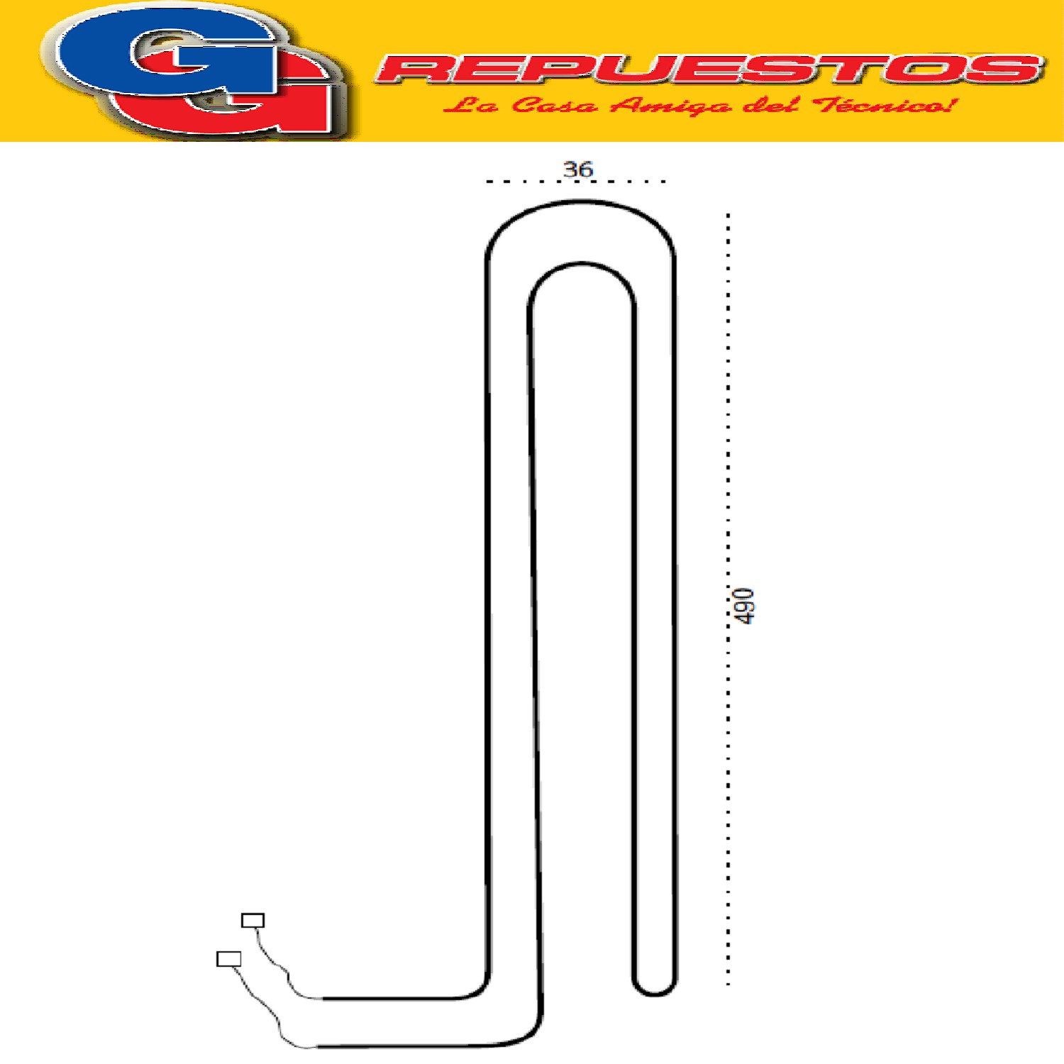 RESISTENCIA DE CANALETA PARA HELEDERA BOSCH KSU KSU40-KSU44  (TIPO EMICOL) Cod.Origen:
473410 (BSH)
Produttore: ASV Projetos (RDR3410)
RESIST CALHA KSU 50MM 81W 220V
Made in Argentina (2401)