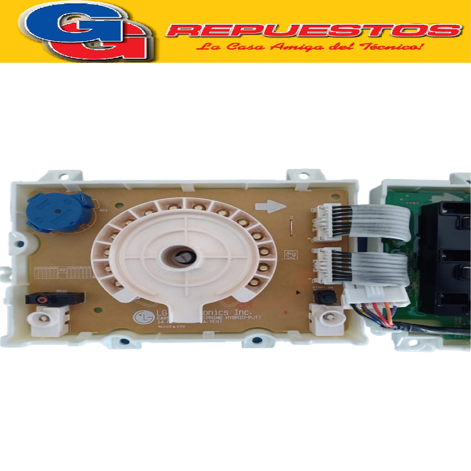 PLAQUETA UNIVERSAL PARA LAVARROPAS CARGA SUPERIOR QL-1000 LA VADORA FUZZY QUALITY LINE YM1000