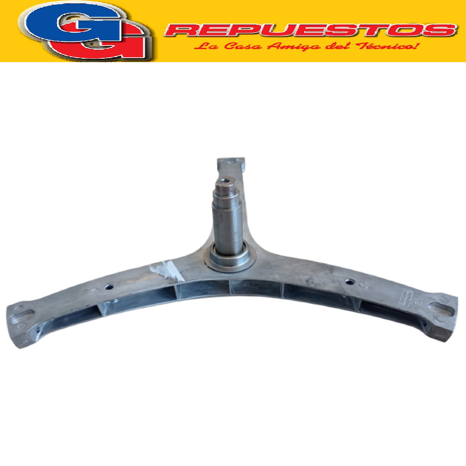 EJE SOPORTE TAMBOR LAVARROPAS PARA BGH -SANYO -PHILCO 9KG Y  PUNTA CHATA GRANDE C/RULE 6206-6207 FIJACION DOBLE
LATERA ORIGINAL) LAVARROPAS BWFI9S18. NOTA MEDIDAS: PERNO 140mm DE PUNTA CHATA: 20x24mm DIAMETRO 35/30mm RULEMAN / CASQUILLO DIAMETRO 50mm. 
301G24A003718 (BGH) SOPORTE 301G24A003718 BGH - SOPORTE BGH 9KG 301G24A003718(9)