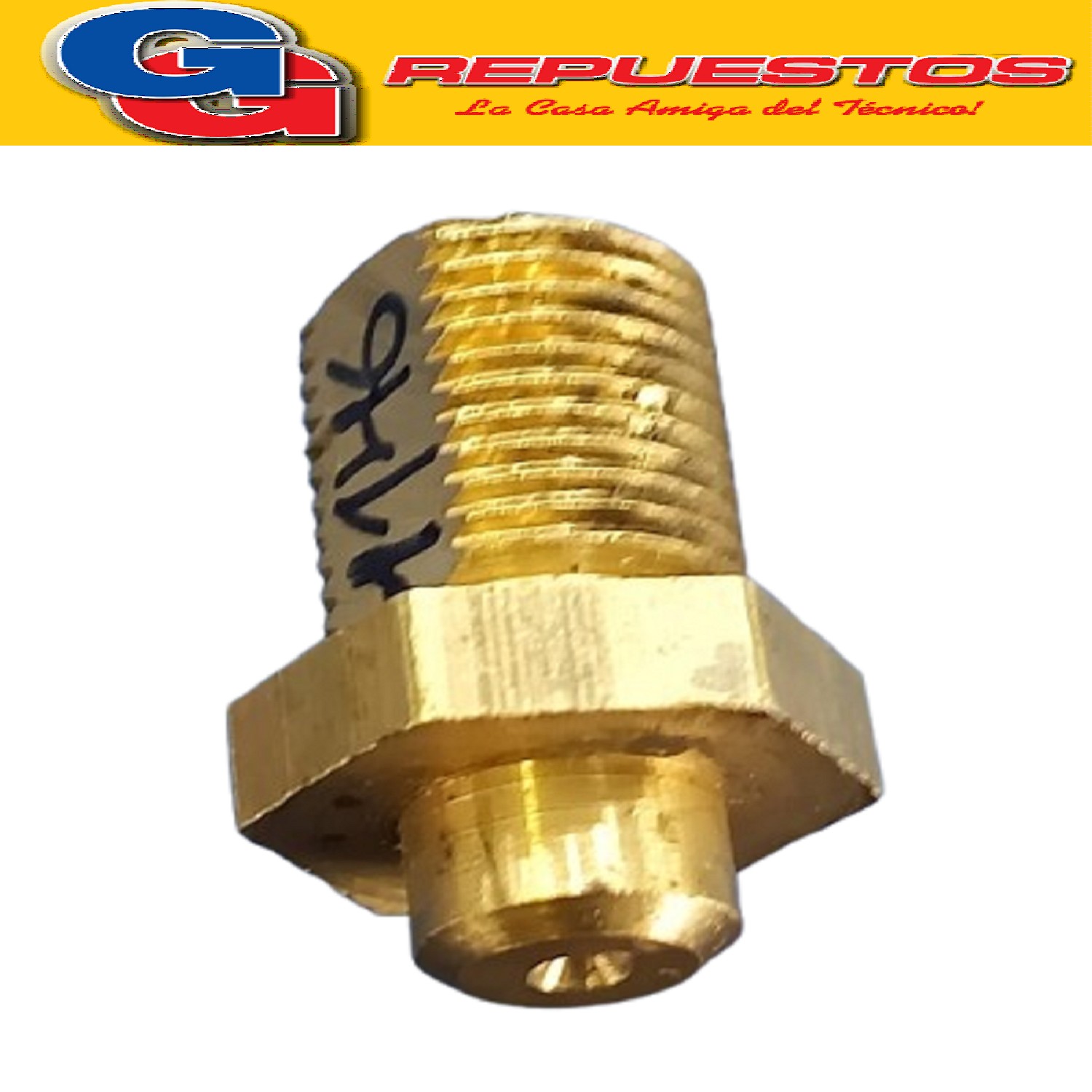 INYECTOR SANSUR QUEMADOR ROSCA 1/8 FRESADA 050 mm