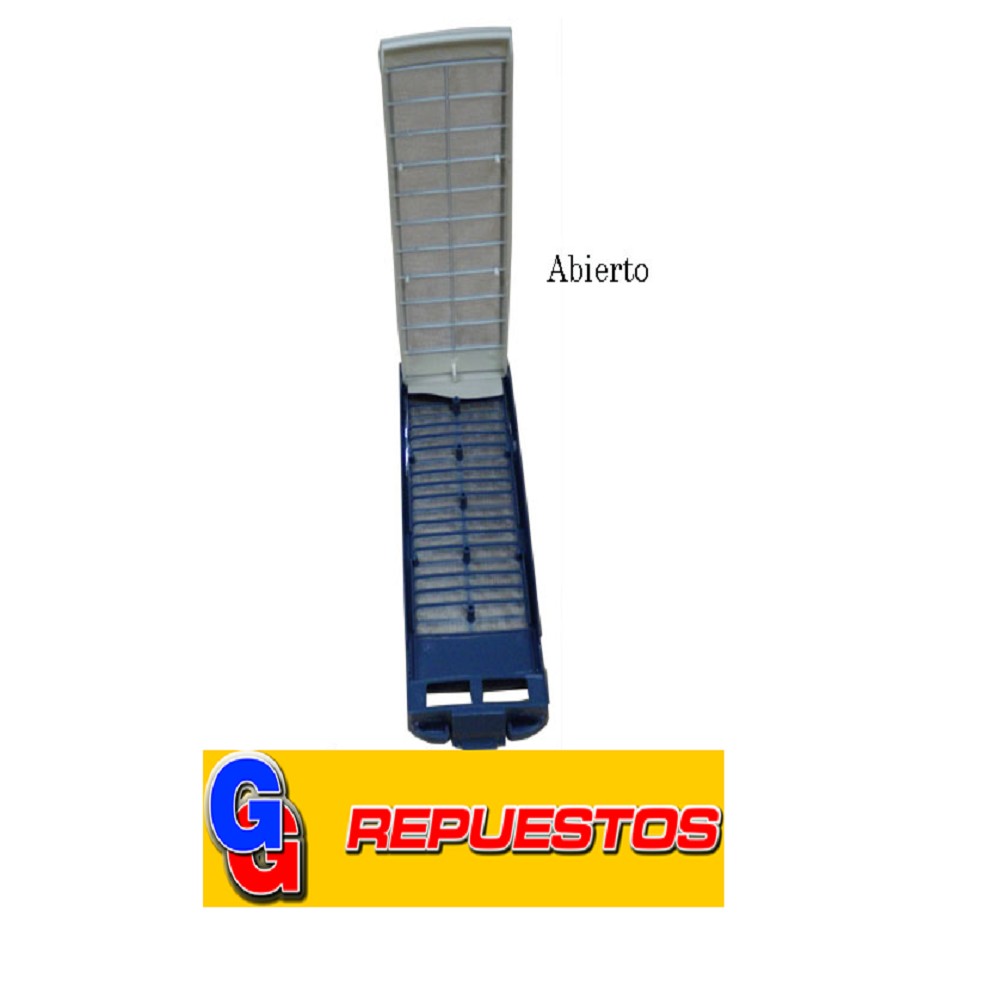 FILTRO PELUSERO RECTANGULAR GRANDE LAVARROPAS SAMSUNG (FILTR O AZUL de 8cm x 23cm) SAVOY-BLUE Cod.Origen:
DC97- (SAMSUNG) Produttore-LAVARROPAS AUTOMATICO