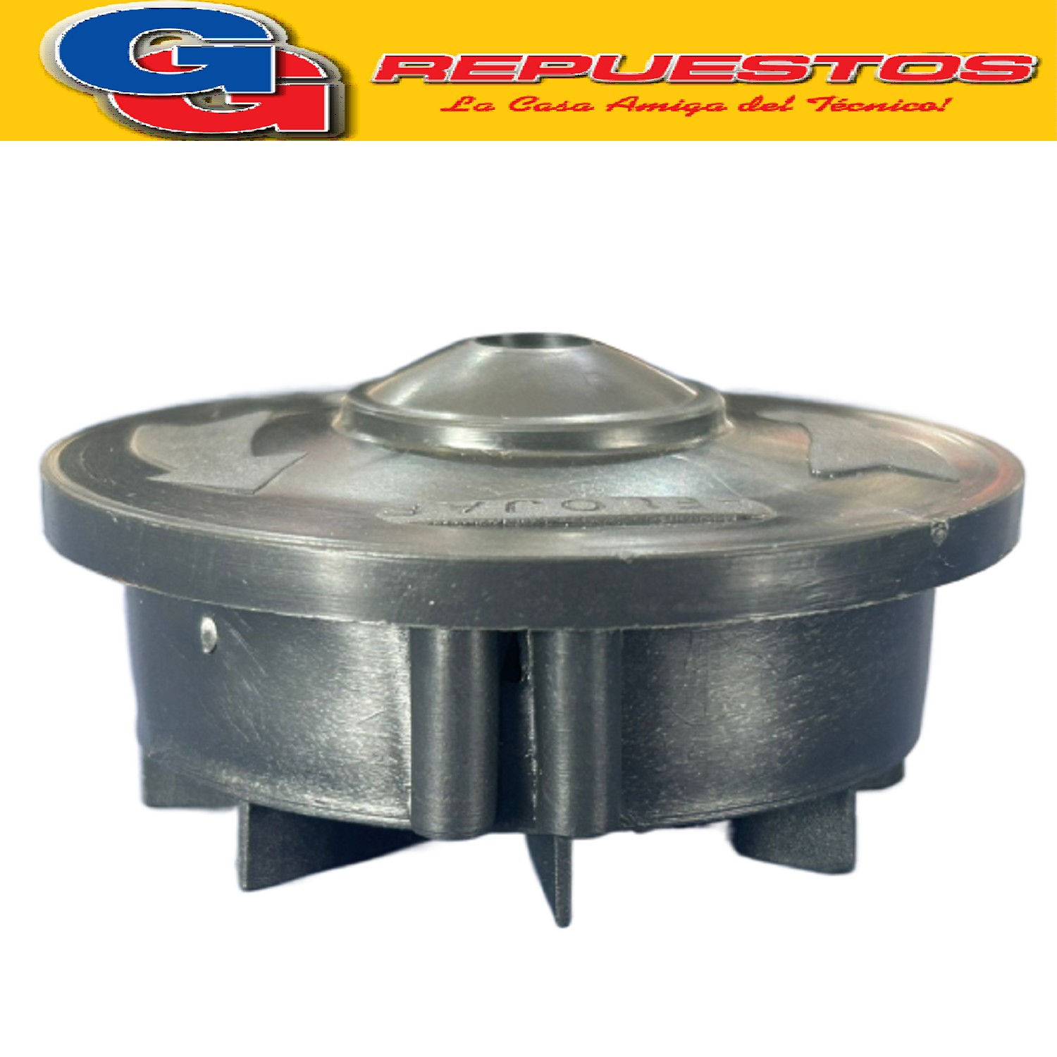 CARRETEL CHICO PARA BORDEADORAS EJE 8mm CON CHAVETA