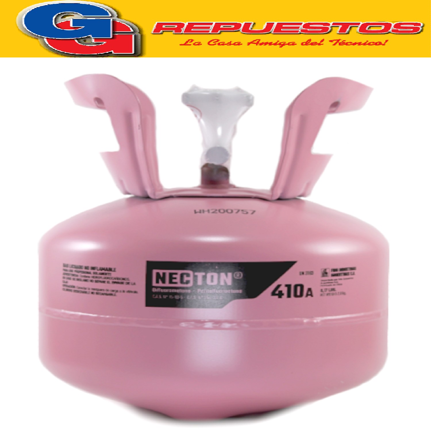 GARRAFA GAS R410 2.80 KG NECTON