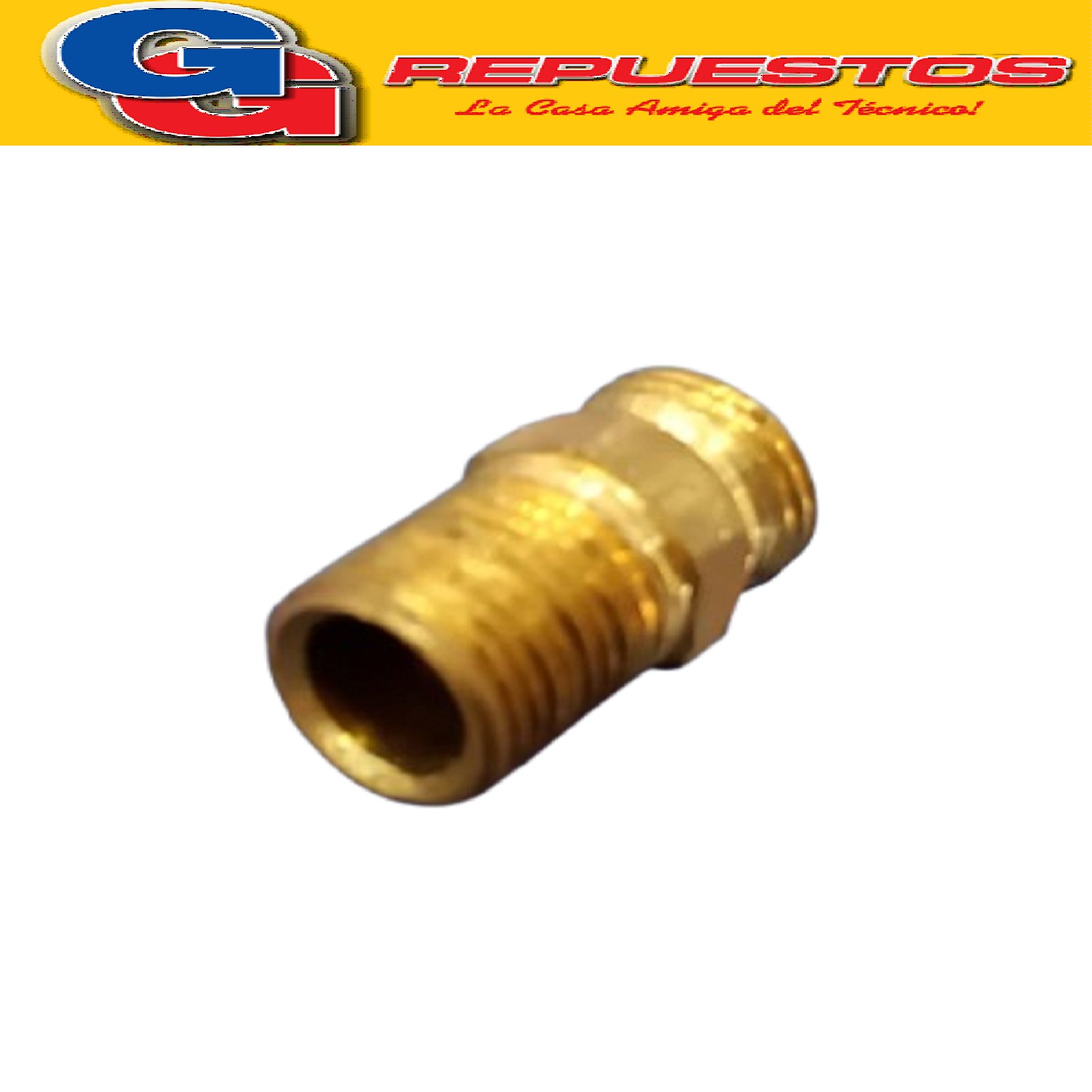 INYECTOR PARA CALEFACTOR PILOTO ANALIZADOR 1/8 MACHO - MACHO COMPATIBLE CON ORBIS