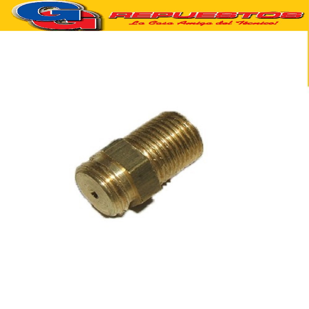INYECTOR PARA CALEFACTOR PILOTO ANALIZADOR 1/8 MACHO - MACHO COMPATIBLE CON ORBIS