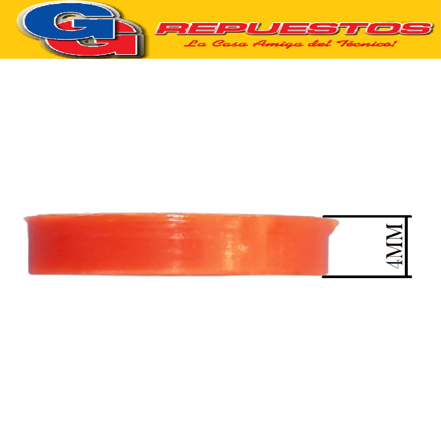 ARANDELA DE NYLON PARA TUBO DE ACETILENO