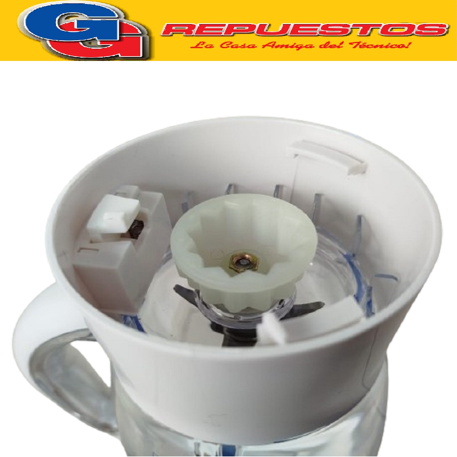 VASO LICUADORA PARA MOULINEX OVATIO 3 CON TAPA, CUCHILLA Y  CARDAN 2 LITROS
