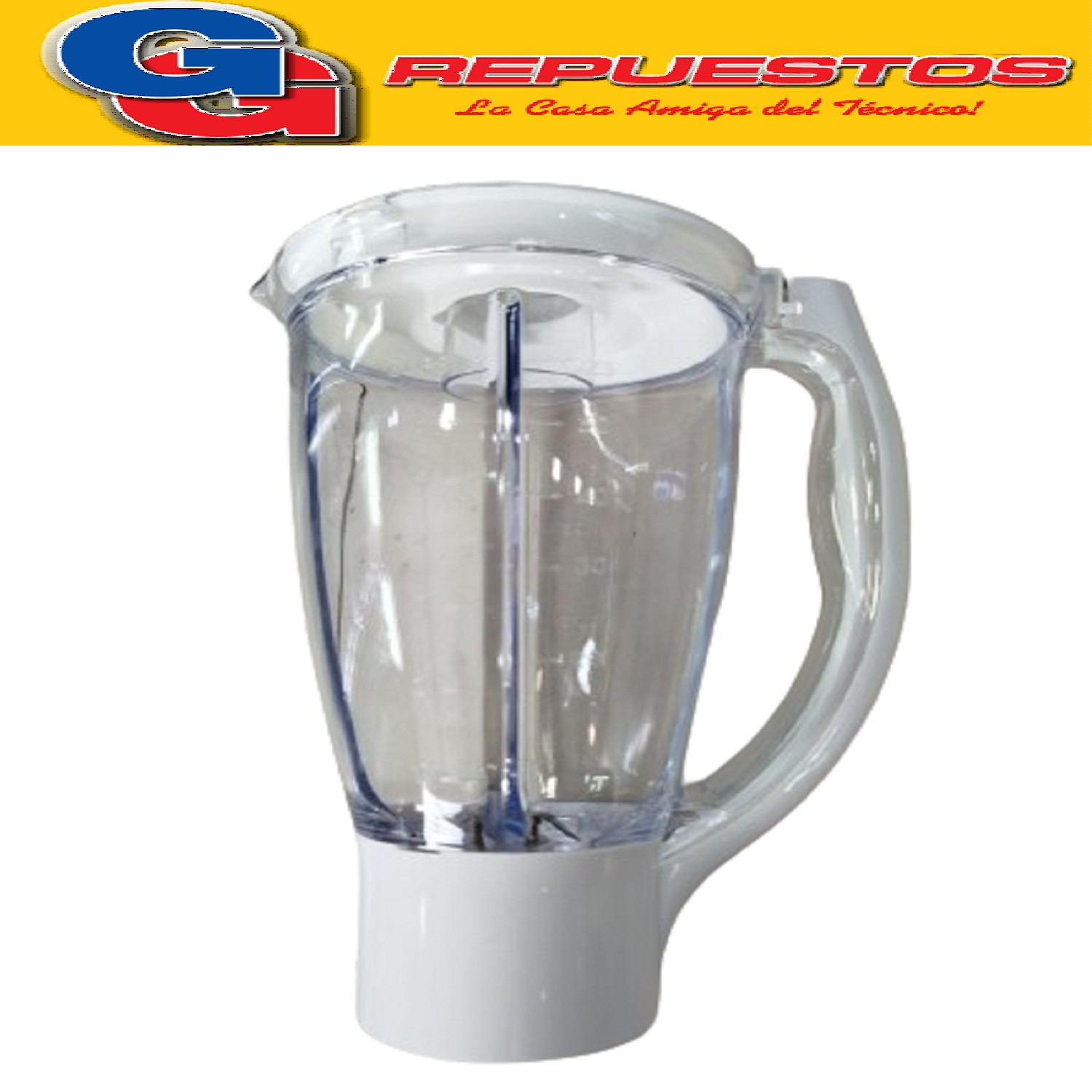VASO LICUADORA PARA MOULINEX OVATIO 3 CON TAPA, CUCHILLA Y  CARDAN 2 LITROS