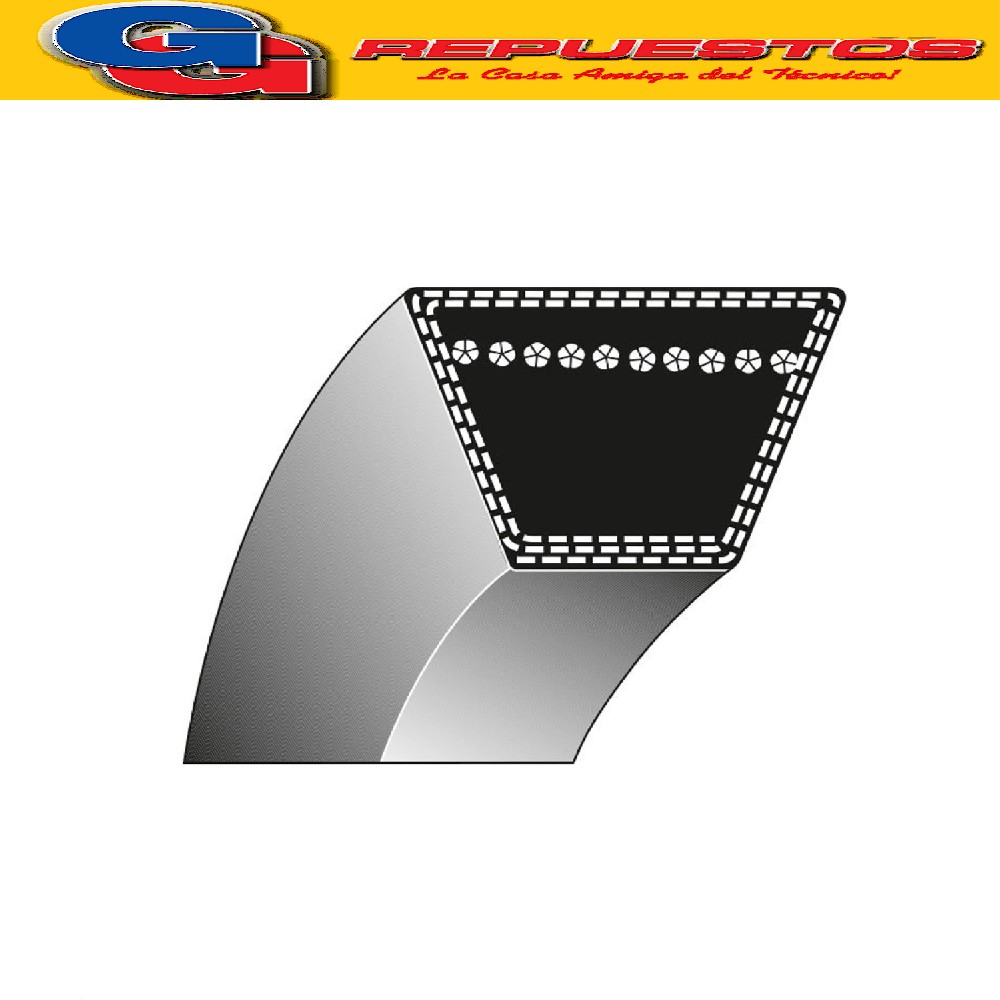 CORREA EN V 3L 493  IMPORTADA QUALTEX PARA CANDY C241-C422-  C435T-C545XT-C455XT-CE823T-CB823TR-KELVINATOR KM44W-PEABODY WM400- Note tecniche: h mm.5 5 Sviluppo mm.1248
Larghezza mm. 9 5 Cod. fabbricazione 3L493